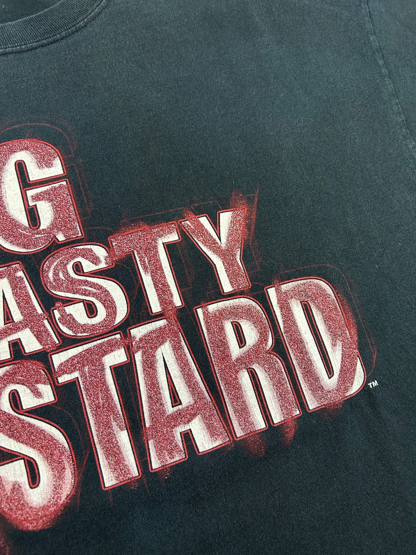 Vintage 2000 The Big Show Big Nasty Bastard WWF WWE Wrestling T Shirt Size 2XL 24.75x30.5 Inches 2000s