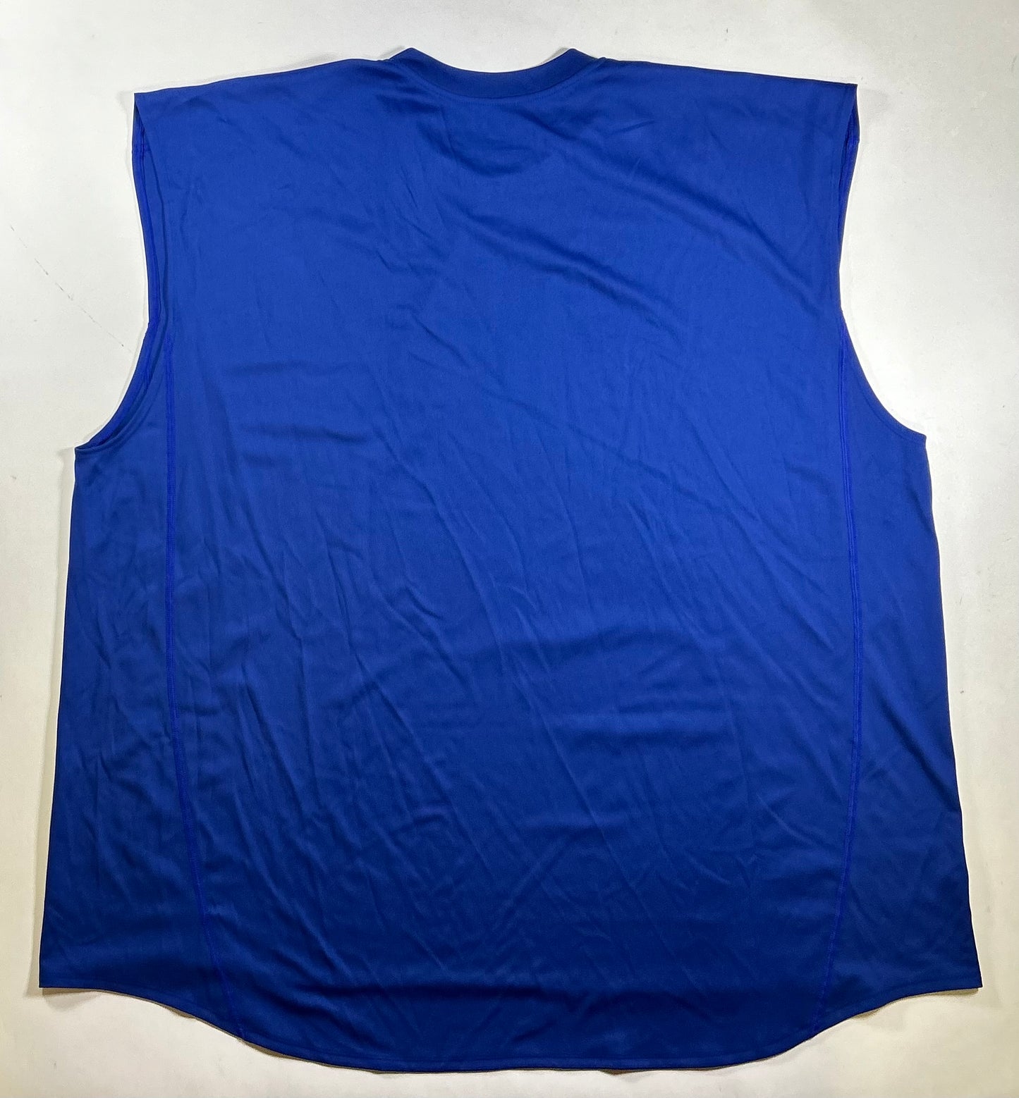 Adidas Climalite NBA New York Knicks Basketball Shirt Mens Blue Performance 4XL 31.75x34/38.25 Inches New