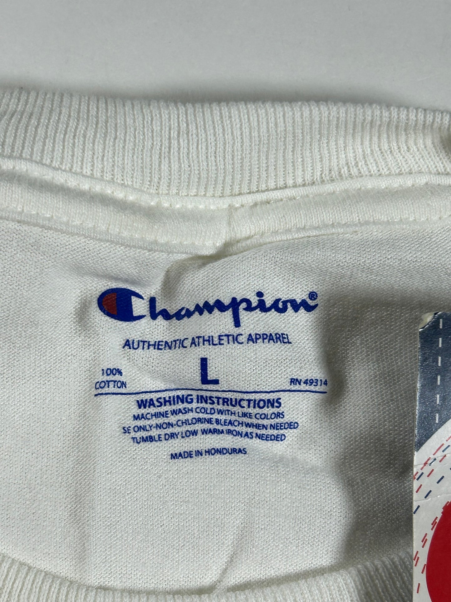 Penn State Nittany Lions Baseball NCAA College Champion Tee Large 21.75x31.25 Inches White Brand New