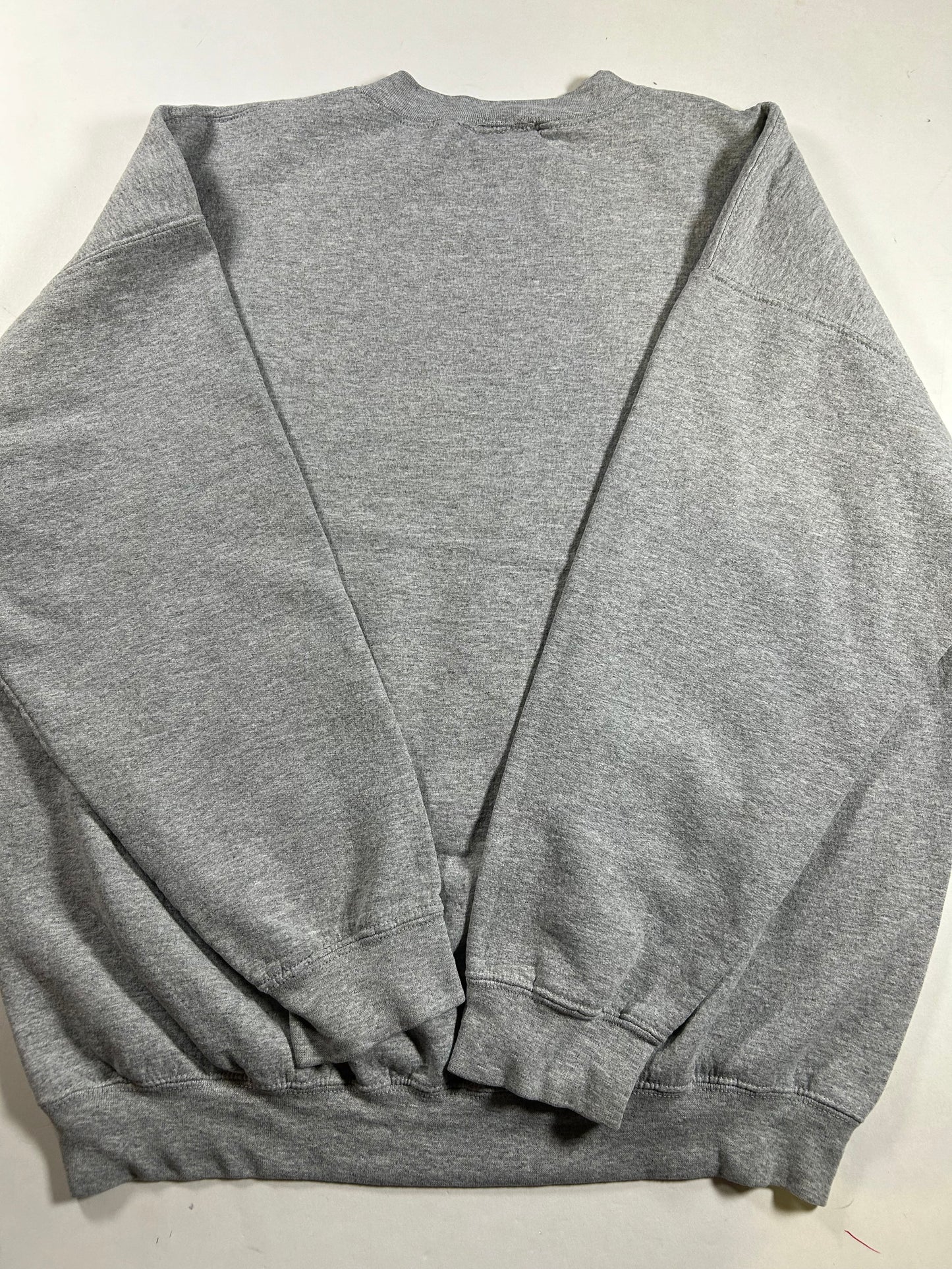 Vintage Cooperstown Home Of Baseball New York Crewneck Sweatshirt XL 25.75x28.25 Inches As Is Gray