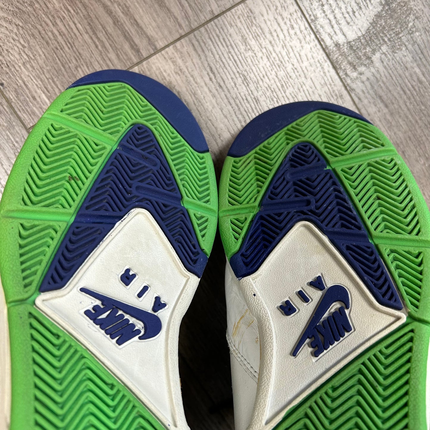 Vintage Nike Air Sabre Flight High 8.5 Basketball Sneaker 1991 As Is 910204 PF