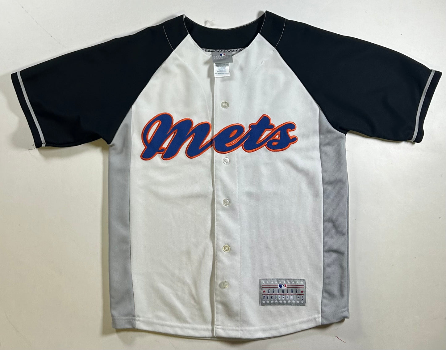 New York Mets Johan Santana Youth Medium 10/12 18.5x25 Inches Jersey Genuine MLB Merchandise