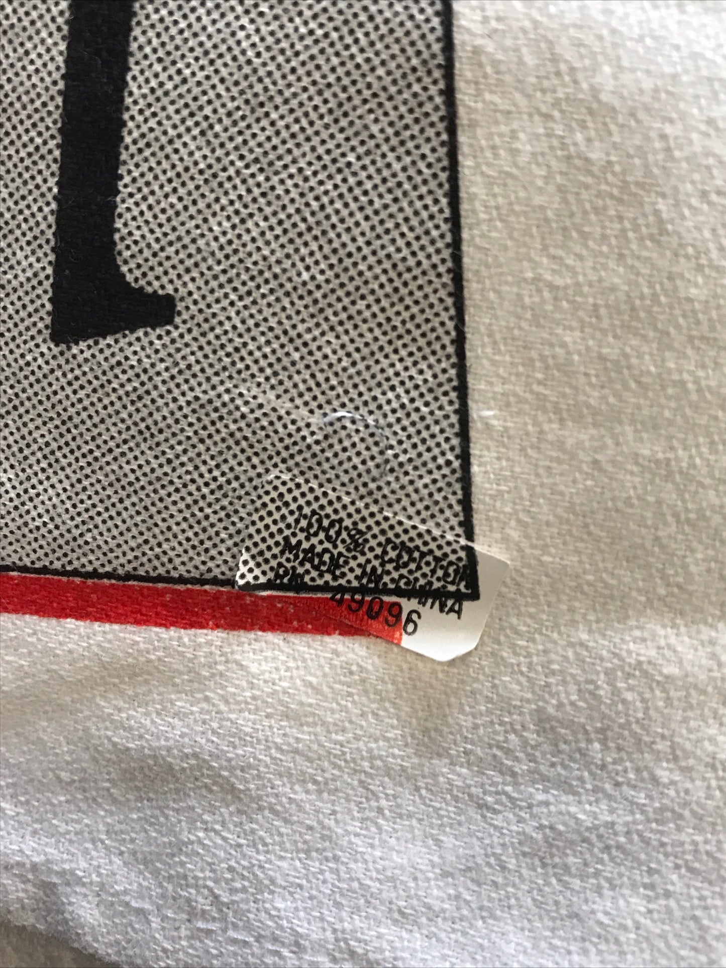 Vintage 1995 NHL New Jersey Devils Rally Towel Stanley Cup Finals Championship