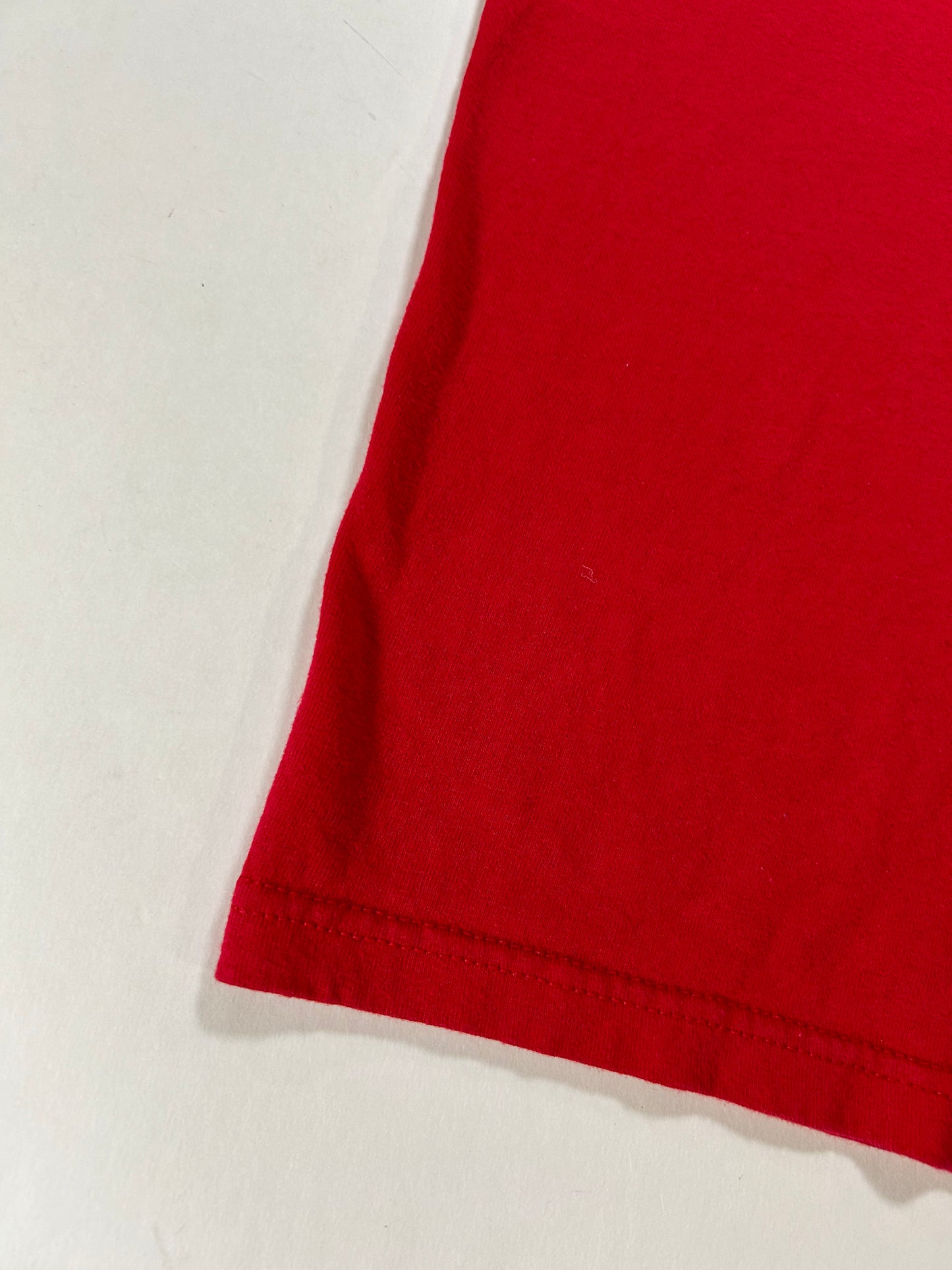 Vintage 00s Anchor Blue Define Girlfriend Tee Red 2XL 25.75x30.5 Inches