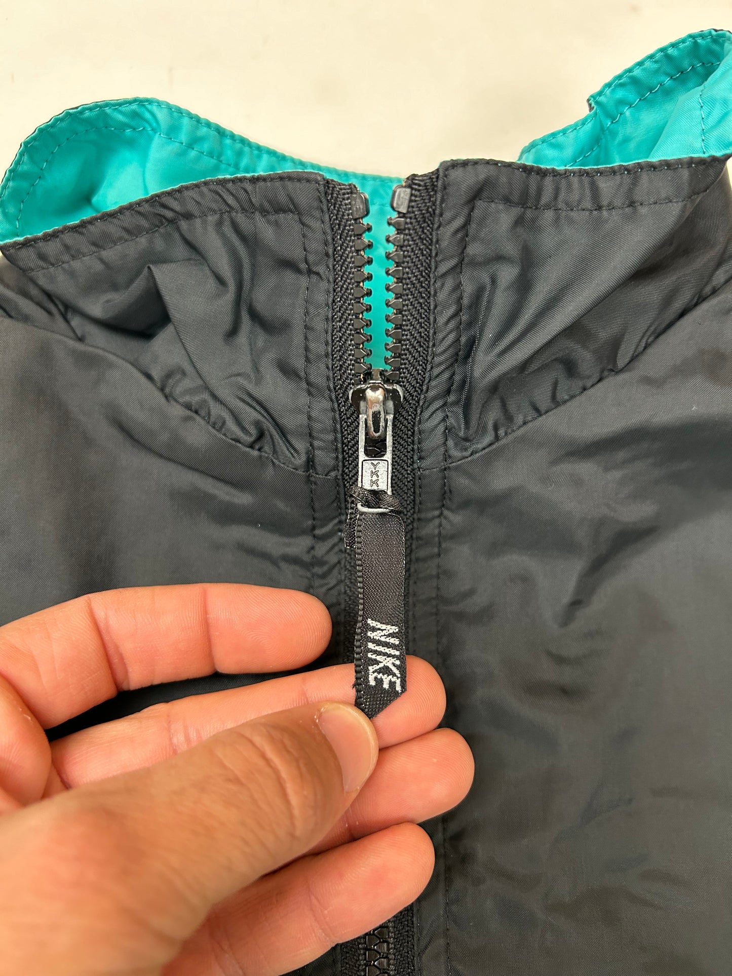 Vintage 90s Nike Windbreaker Jacket Large 24.75x26.75 Inches