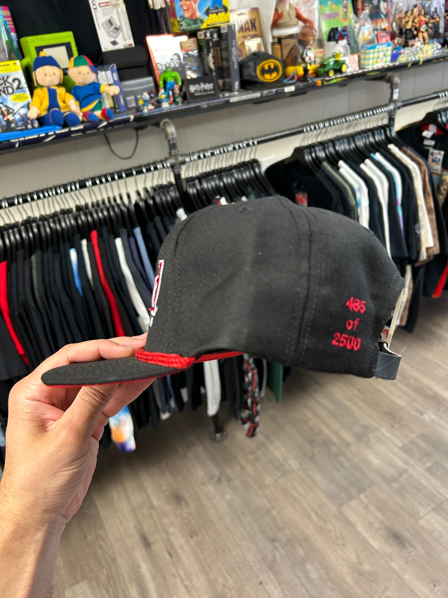 Vintage Bud Racing NASCAR 485 Of 2500 Adjustable Hat Blsck