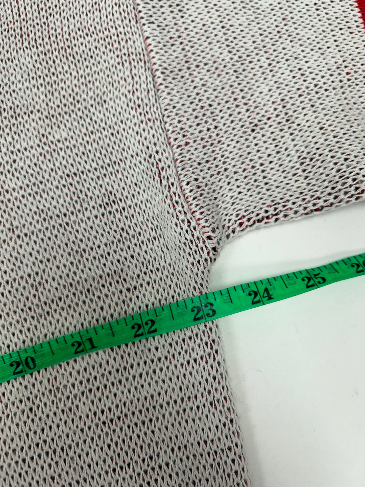 Vintage Cliff Engle Mickey Mouse Baseball Disney Sweater USA Large/Medium 23.25x26.75 Inches