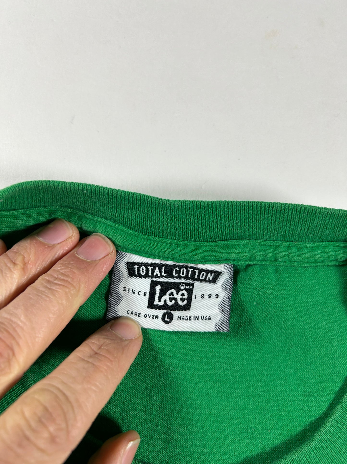 Vintage Looney Tunes Luck Of The Irish Cartoon Double Sided 1993 Tee Green XL/L