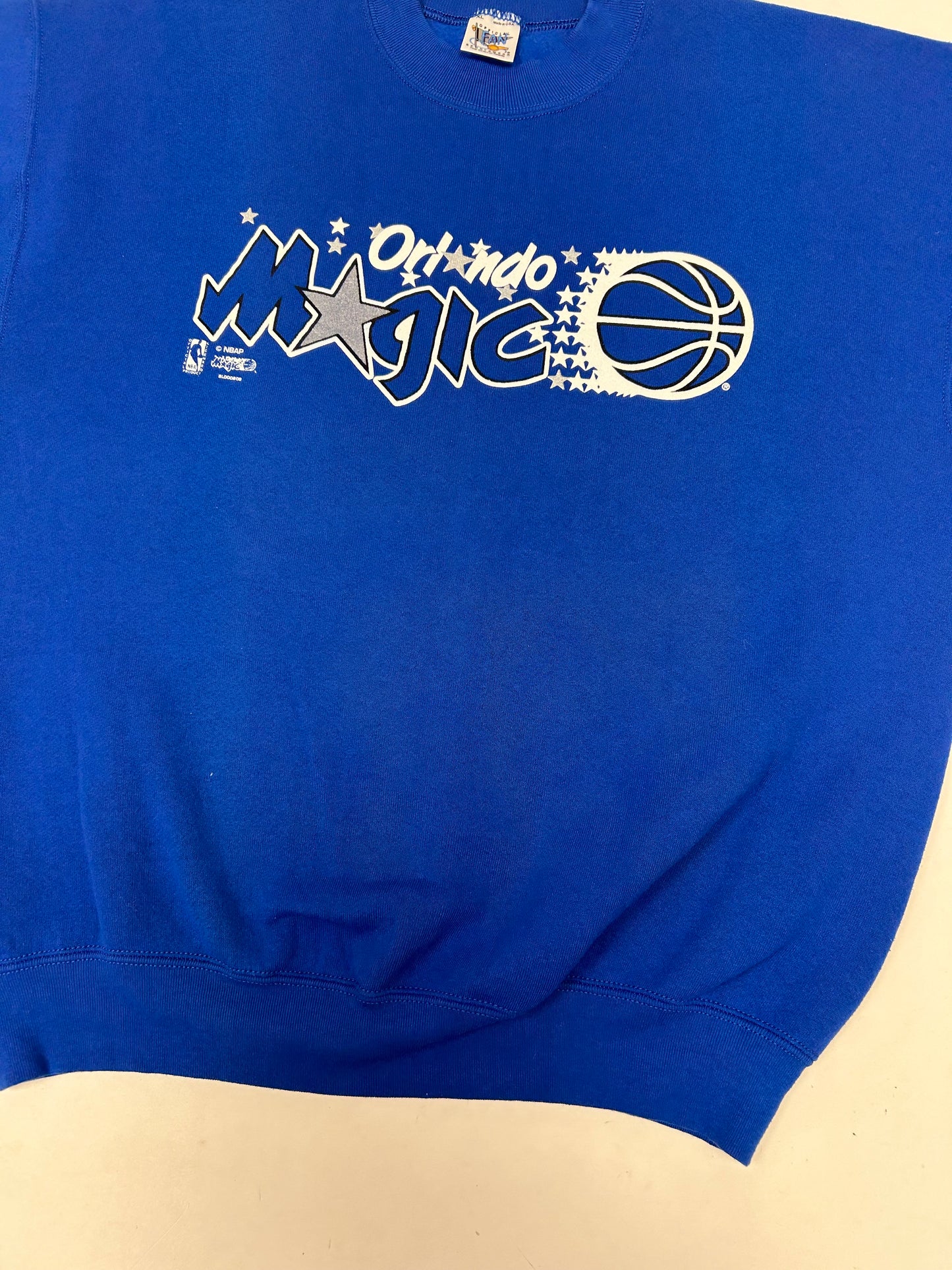 Vintage Orlando Magic NBA Crewneck Sweatshirt Official Fan Sportswear 24.5x28.5 Inches