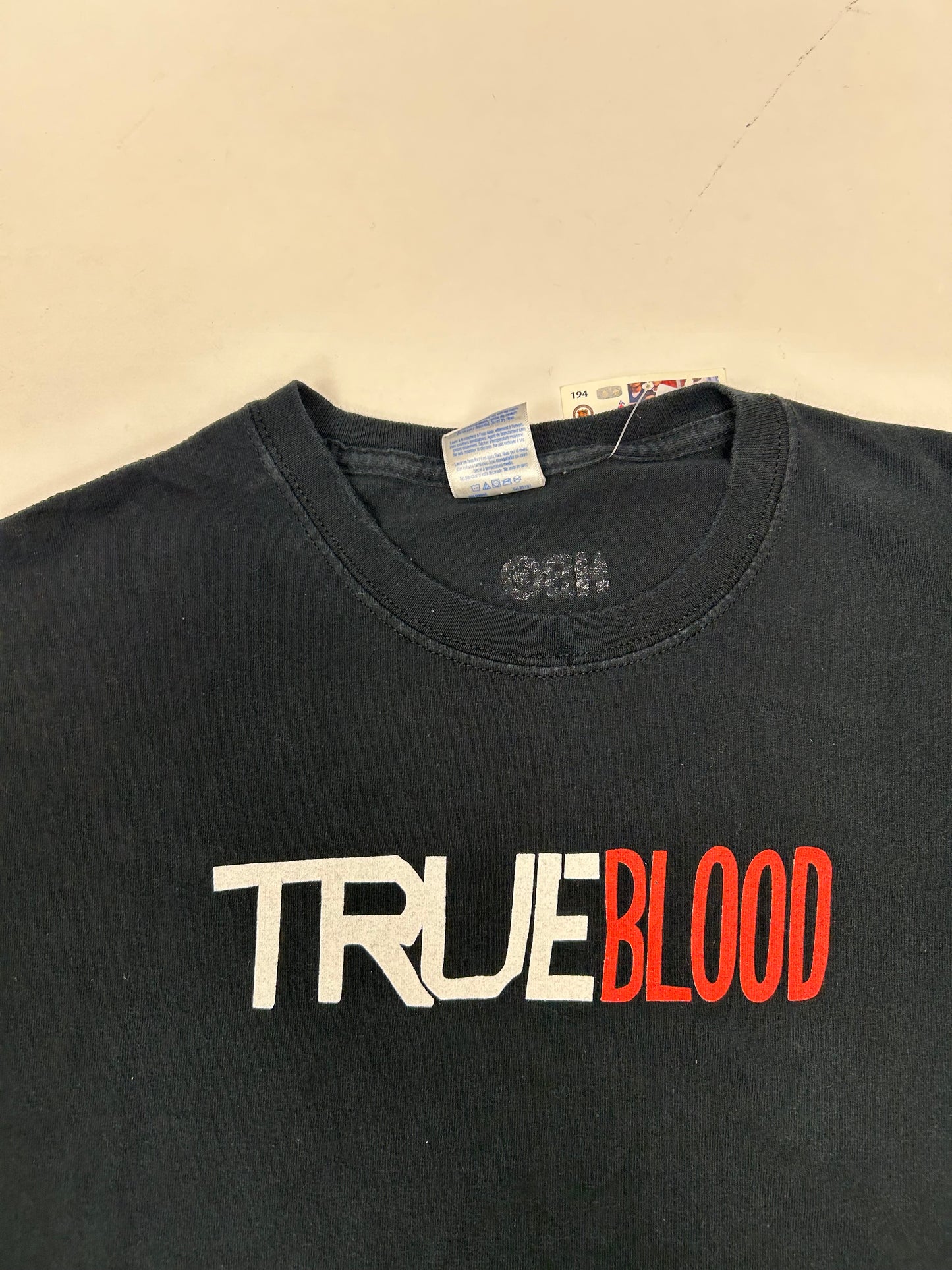 Vintage 00s HBO True Blood TV Show Promo Tee 2XL 25.75x30.25 Inches As Is