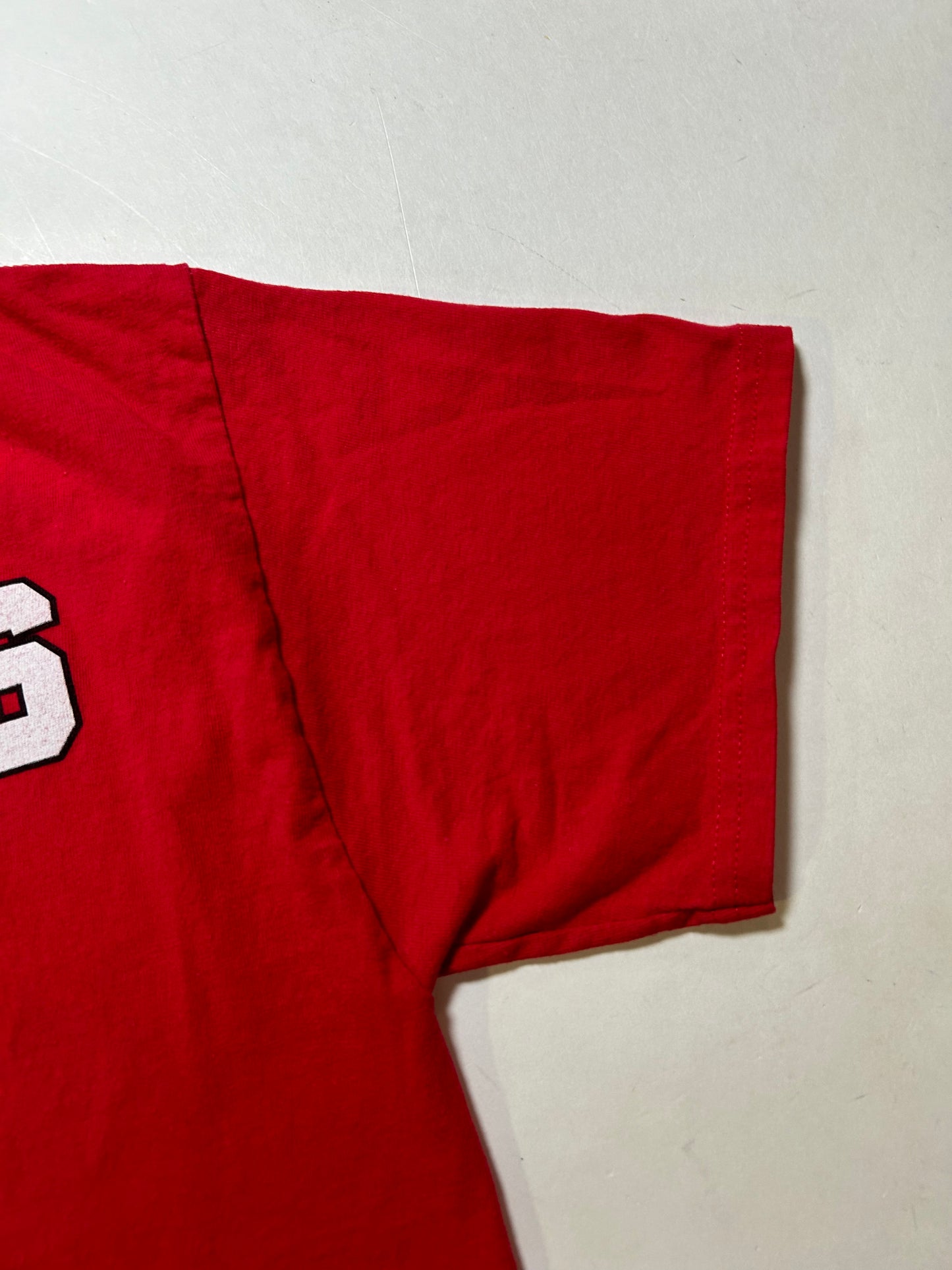 Pro Edge New Jersey Devils Jack Hughes NHL Player Tee Small Red