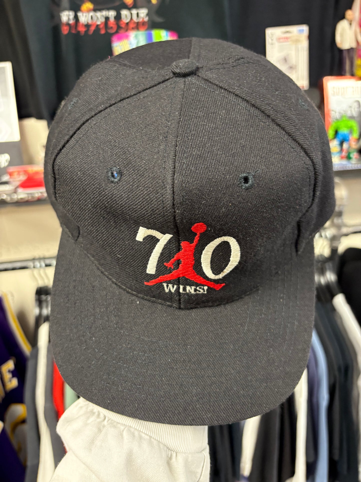 Vintage Jordan 70 Wins SnapBack Hat