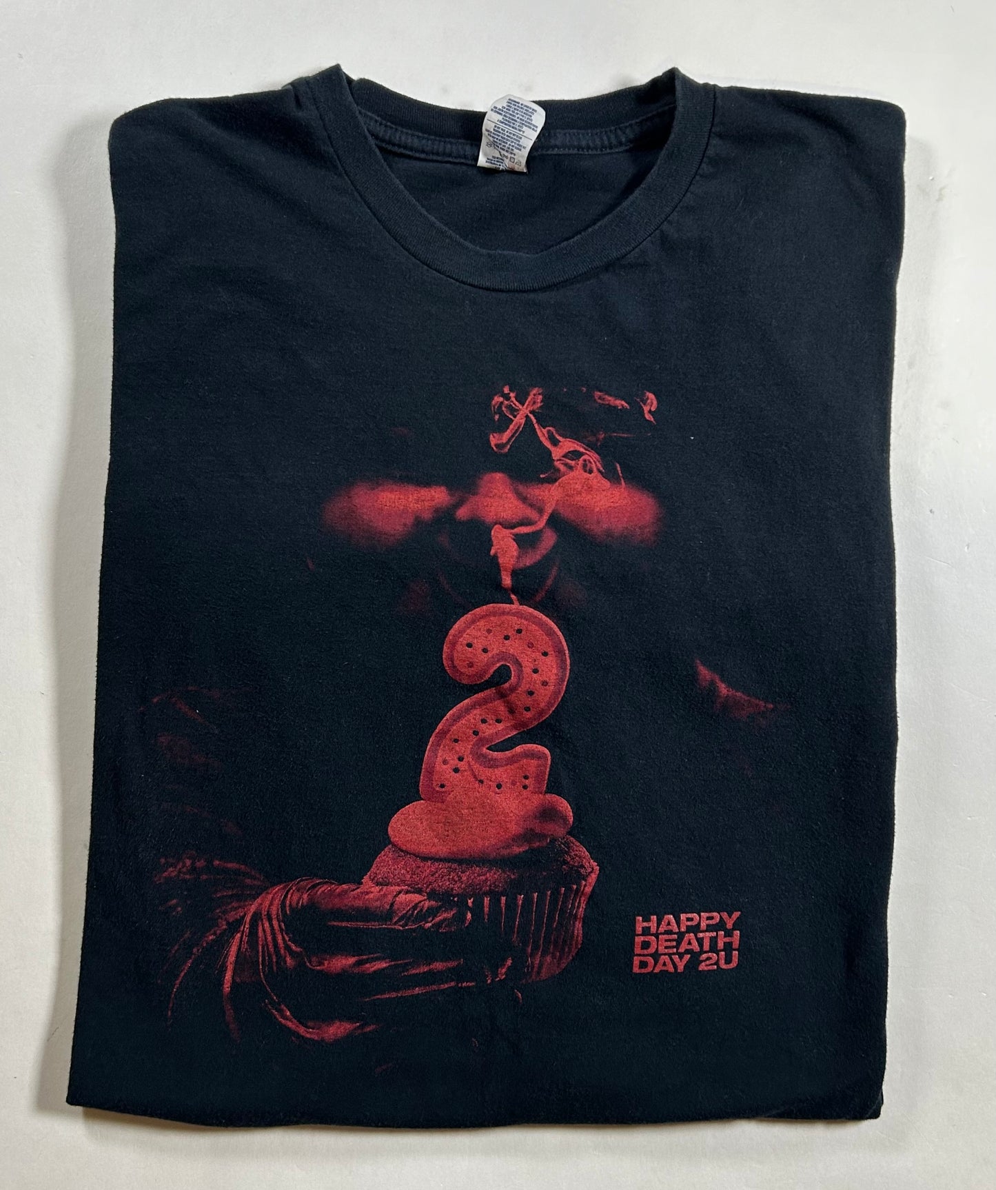 Happy Death Day 2u 2019 Movie Promo Tee XL 23.25x28 Inches