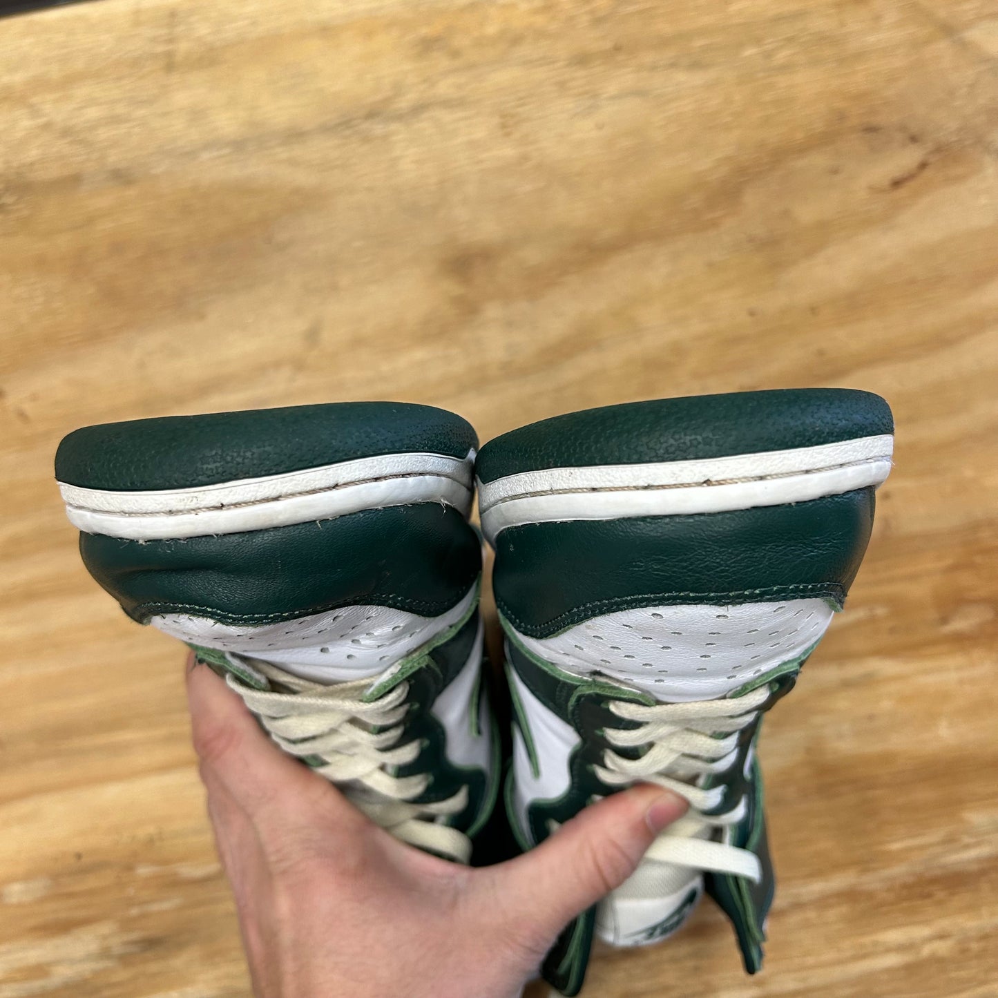 2020 Nike Dunk High SP Spartan Green CZ8149100 Men's Size 9.5 USED NO BOX CLEAN AS IS