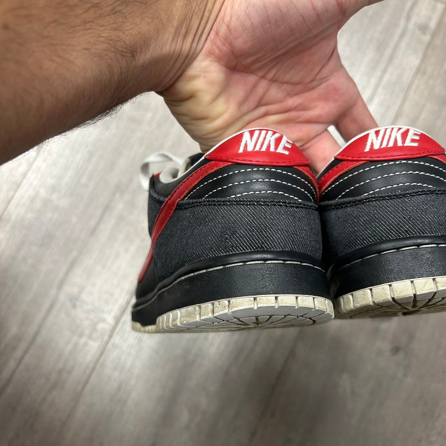 2011 Nike Dunk Low Zoom NikeID Size 8 Used As Is No Box 502000-991 Made In China