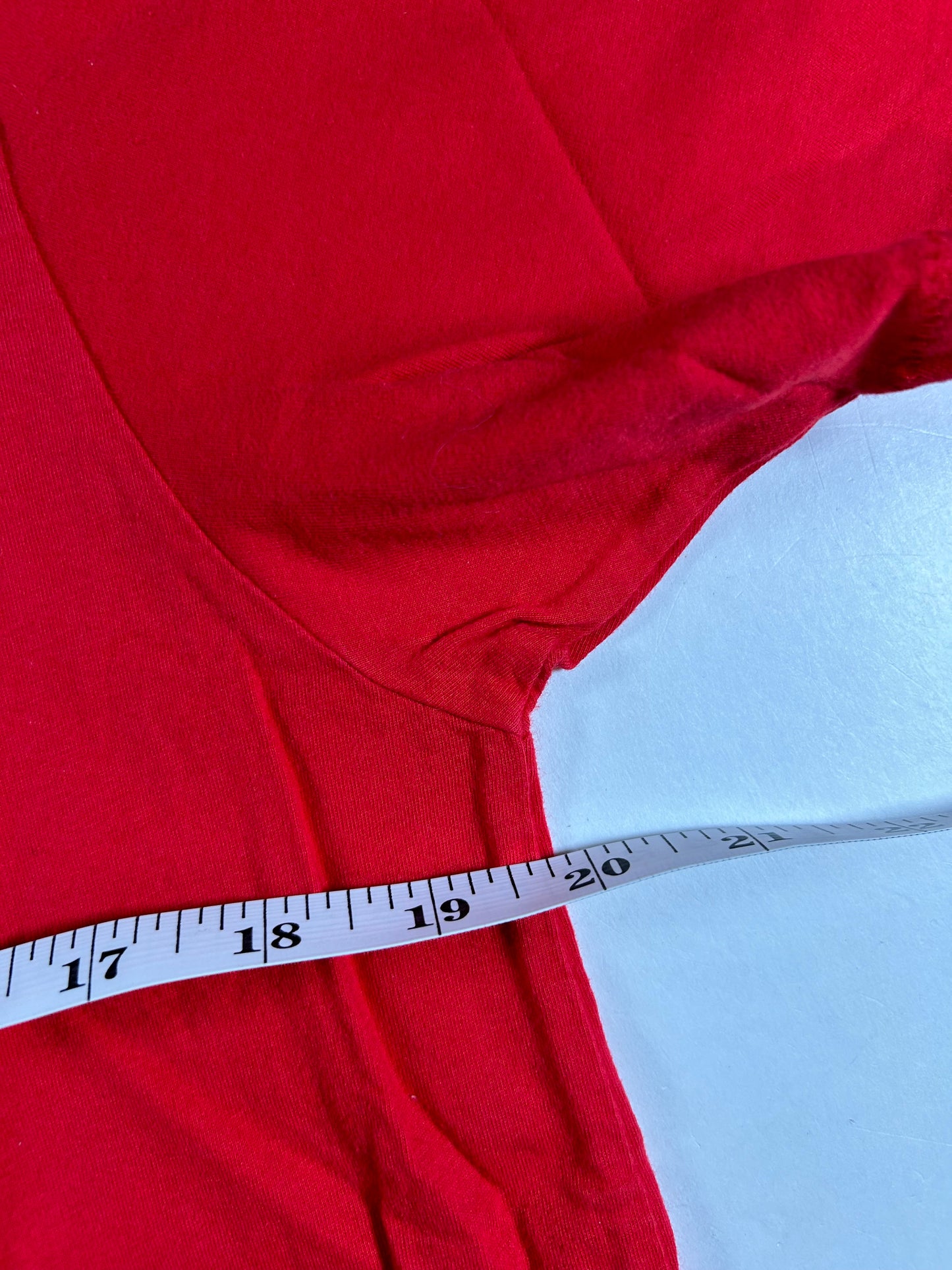 Vintage Eckō Marc Echō Cut & Sew Rutgers University Street Alchemists Football Tee Medium Fit 19.75x28 Inches Red