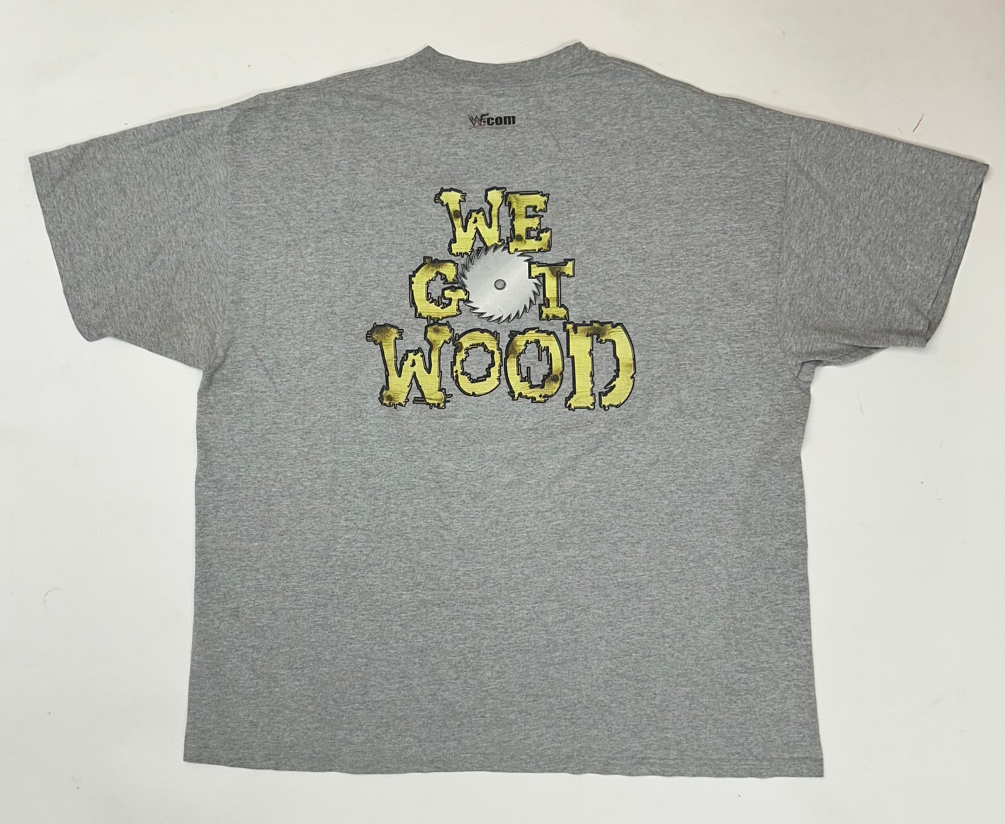 Vintage 2002 Dudley Boyz Shirt WWF Dudleyville!! Lumber Co. 3D Wrestling Tee 2XL 26.5x30.5 Inches