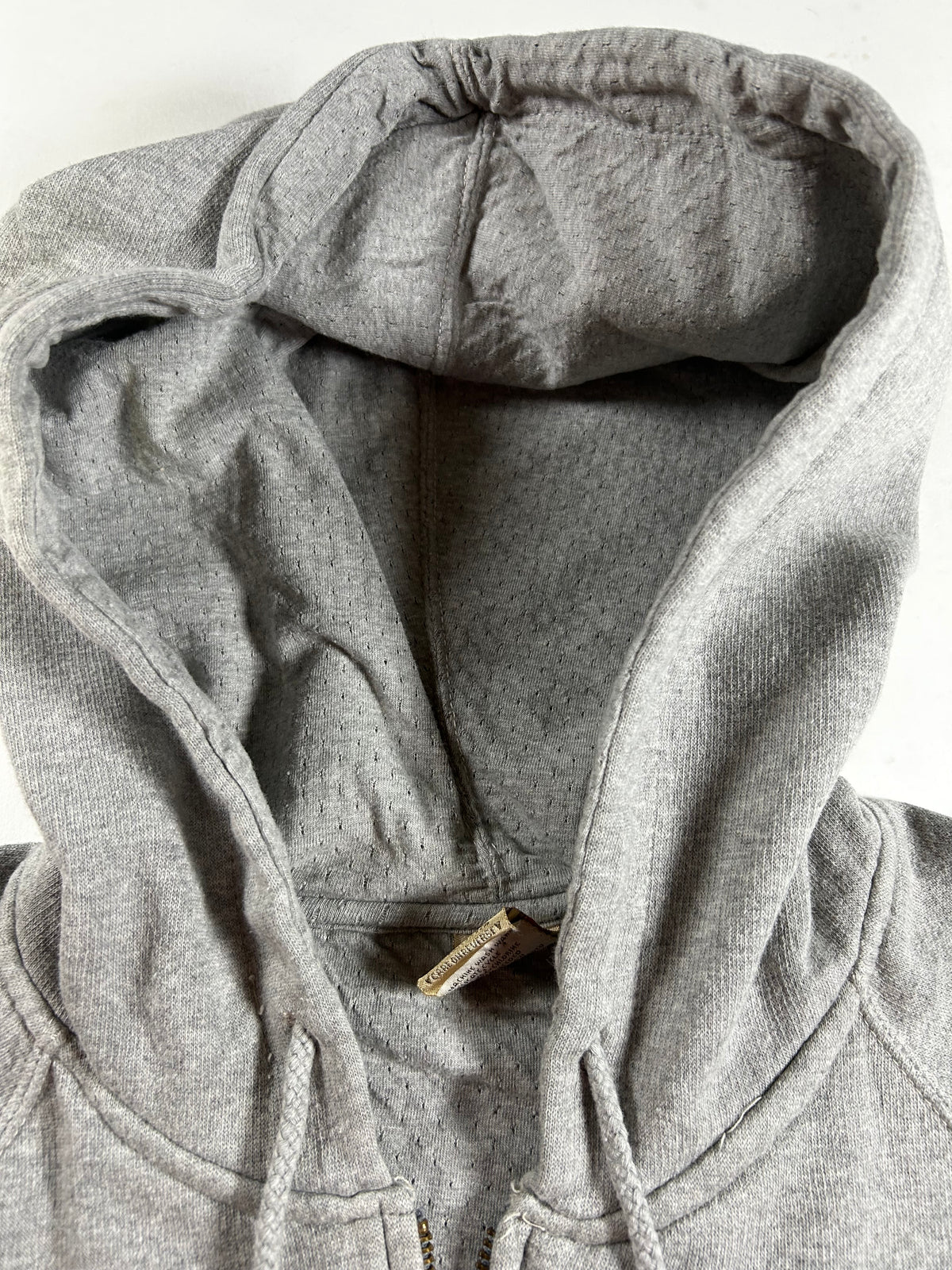 Vintage Levi’s Blue Jeans Zip Hooded Sweatshirt Large 25.75x29.5 Inches