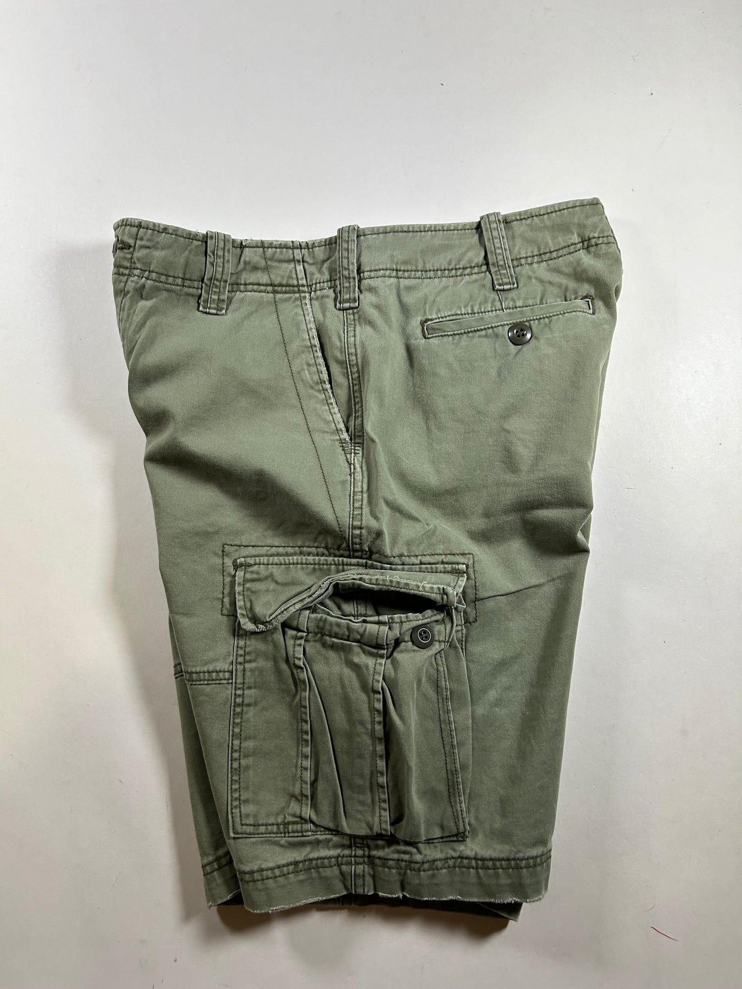 Denim & Supply Ralph Lauren Cargo Shorts Green Tactical Army 34 19.25x22.75 Inches