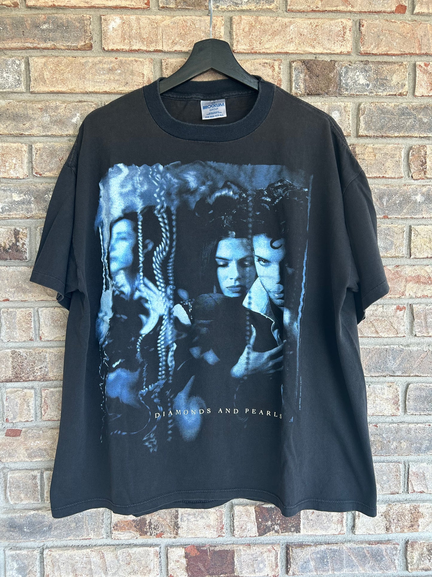Vintage Prince & The New Power Generation Diamonds And Pearls Music Album 1991 Tee XL 24.25x27 Inches