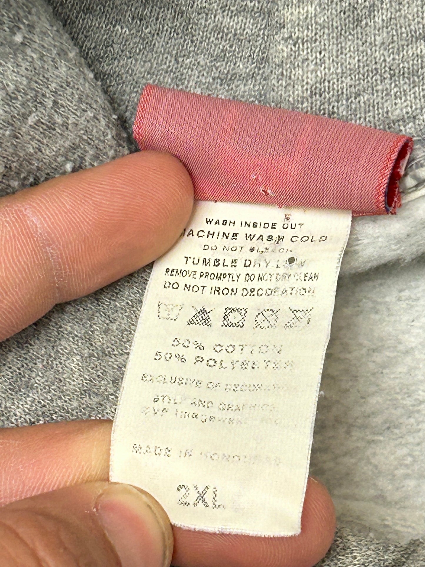 NFL Super Bowl XLII Champion New York Giants Hooded Sweatshirt 2XL/XL Fit 30x30.5 Inches