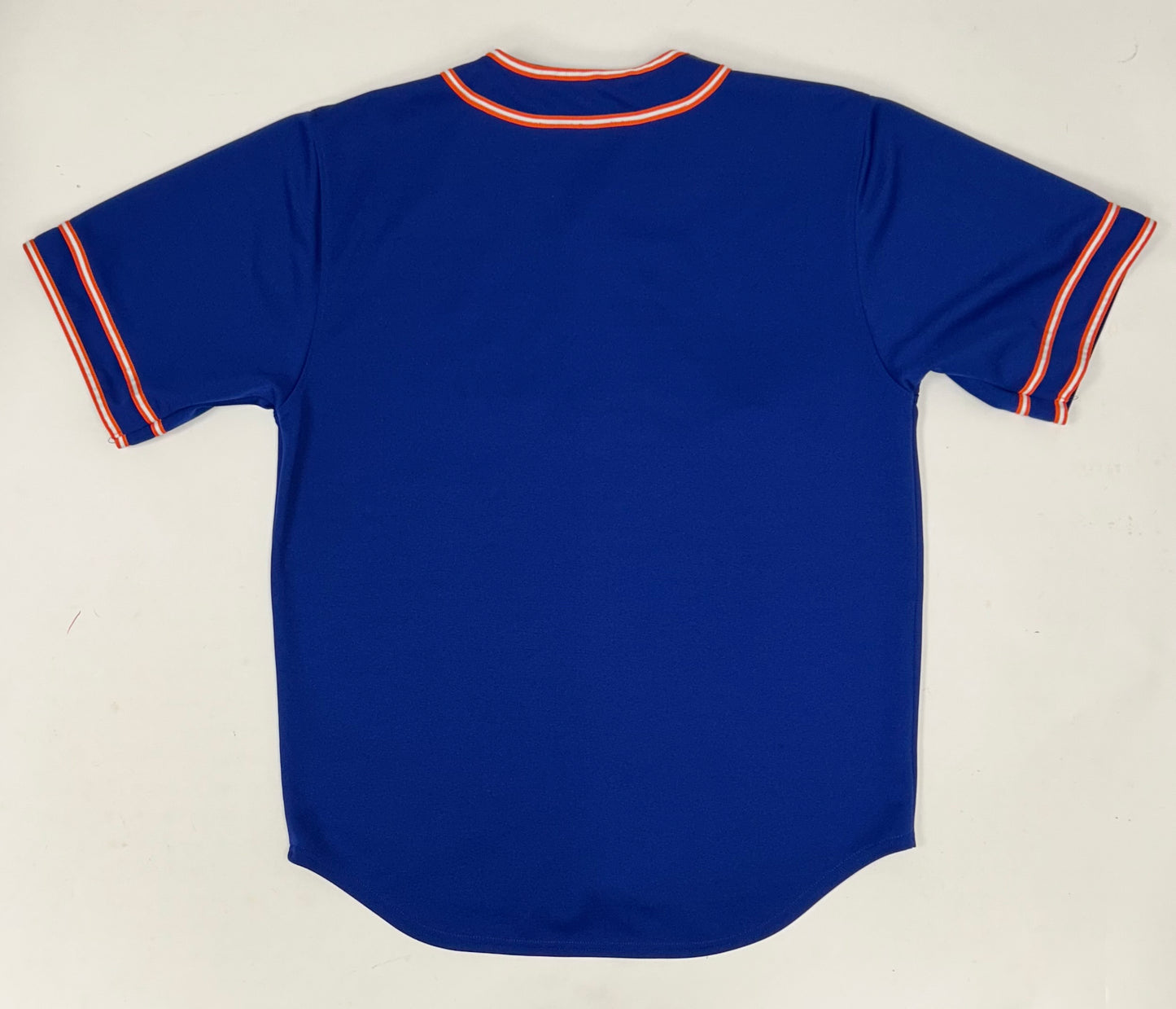 Vintage True Fan New York Mets MLB Blank Jersey Large 23.25x30.25/31.75 Inches