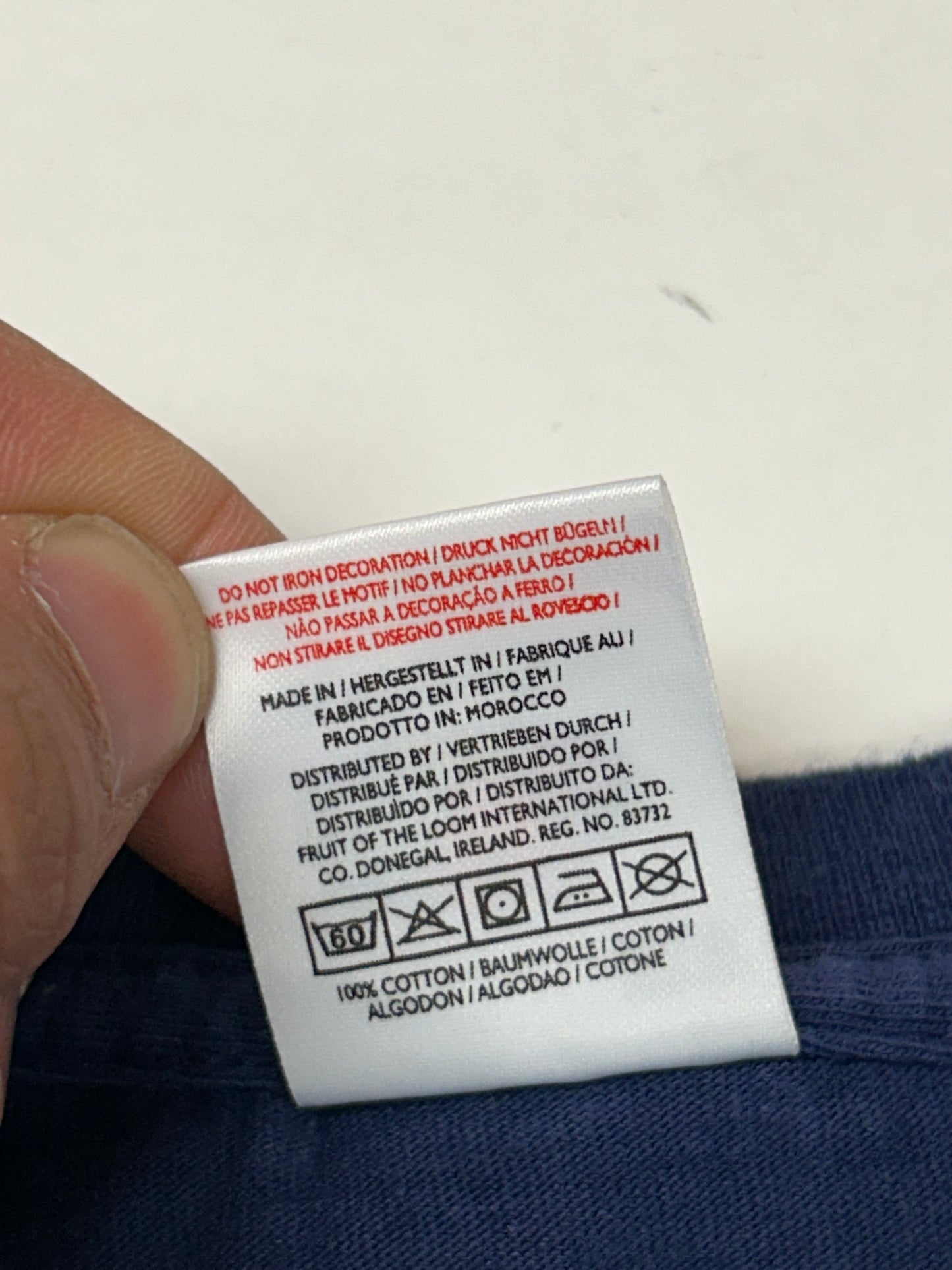 Boarder Patrol Skateboarding Skate Tee Medium 20.25x27.25 Inches Navy 2000s