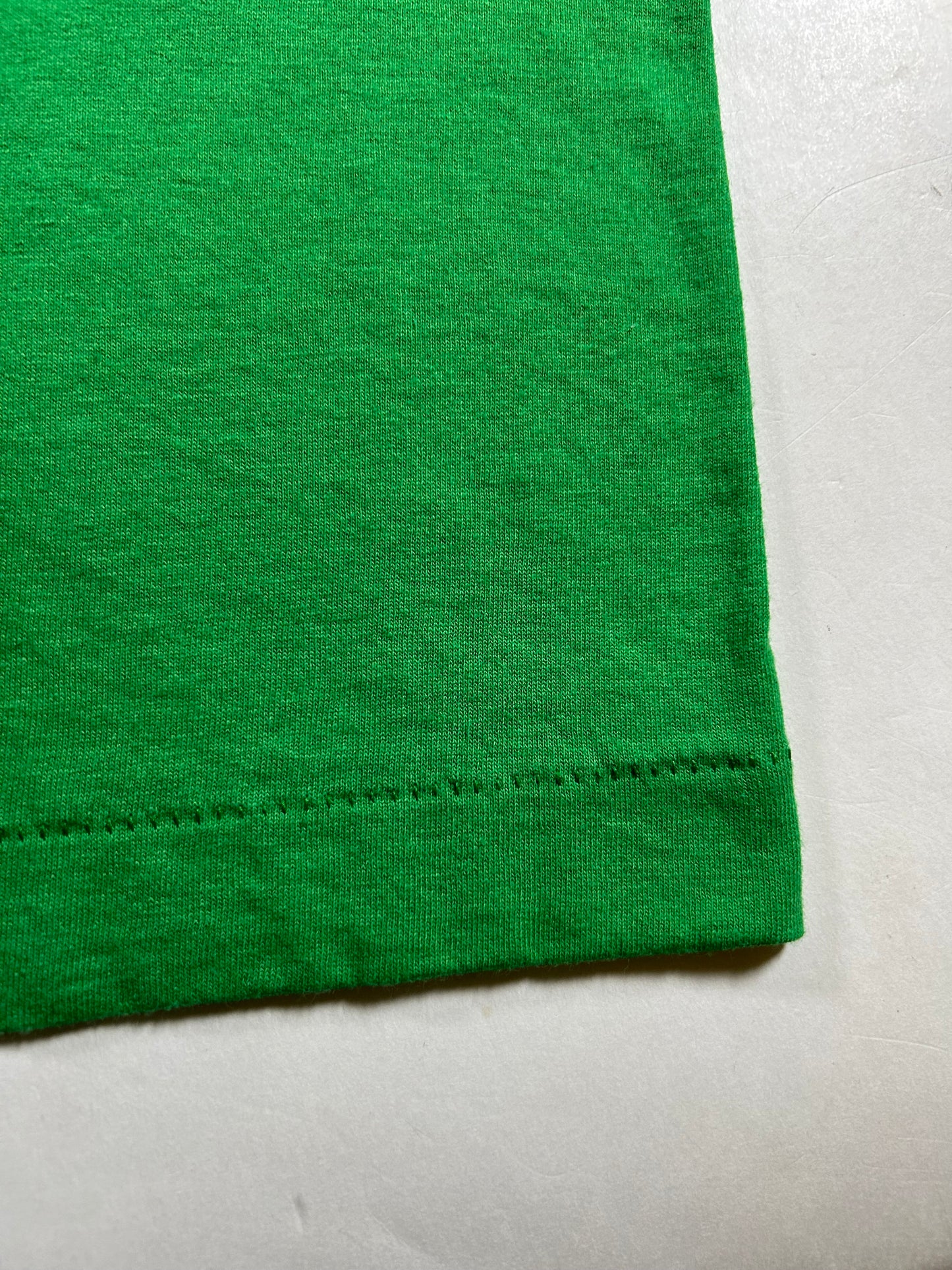 Vintage Princeton Free Wheelers Princeton University Bicycling Event Tee Large 21.5x27.75 Inches Green