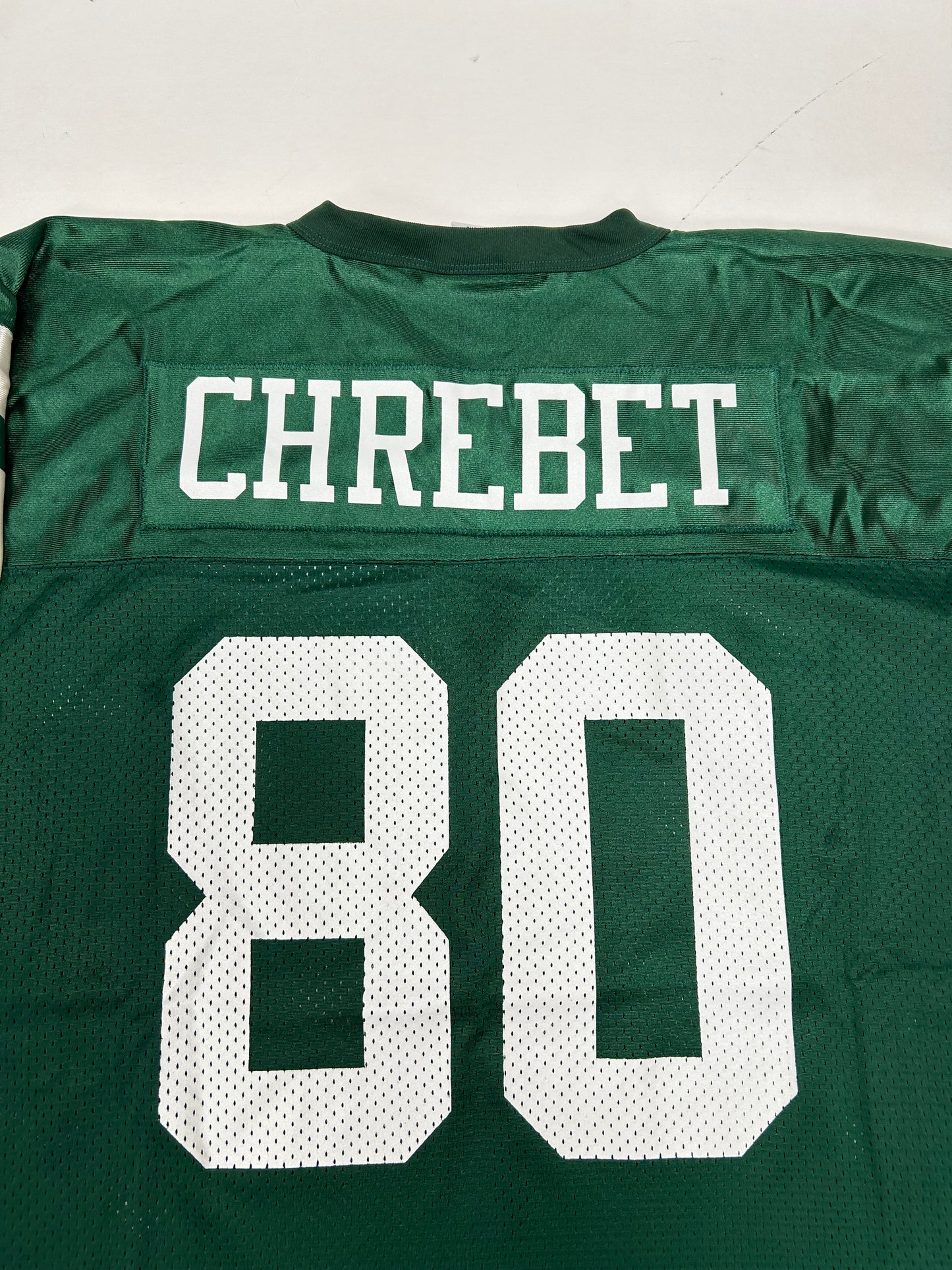 Vintage 90s Starter New York Jets Wayne Chrebet #80 NFL Football Jersey 54 2XL 25.75x33.5 Inches