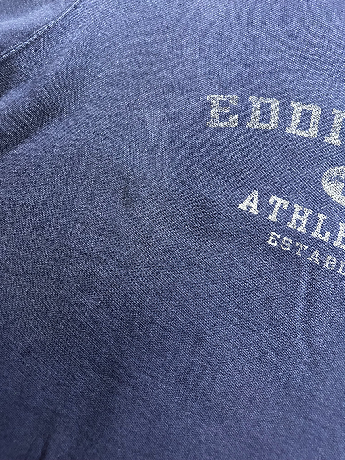 Vintage Eddie Bauer Athletic Department Crewneck Sweatshirt EBTEK 27x28 Inches Large As Is Has Wear & Marks