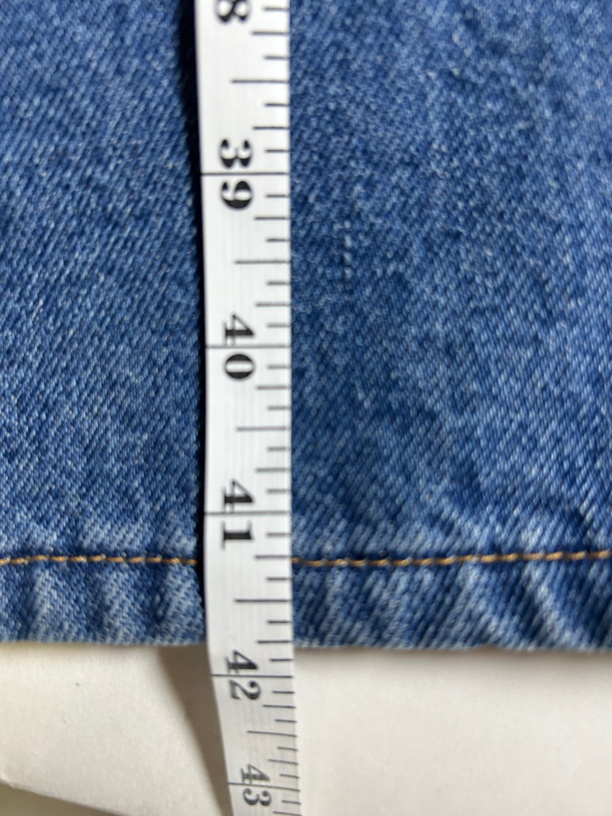 Vintage LL Bean Fleece Lined Jeans W14 Original/Relaxed Fit Lined Quality Denim Tagged 14 16.5x41.75 Inches