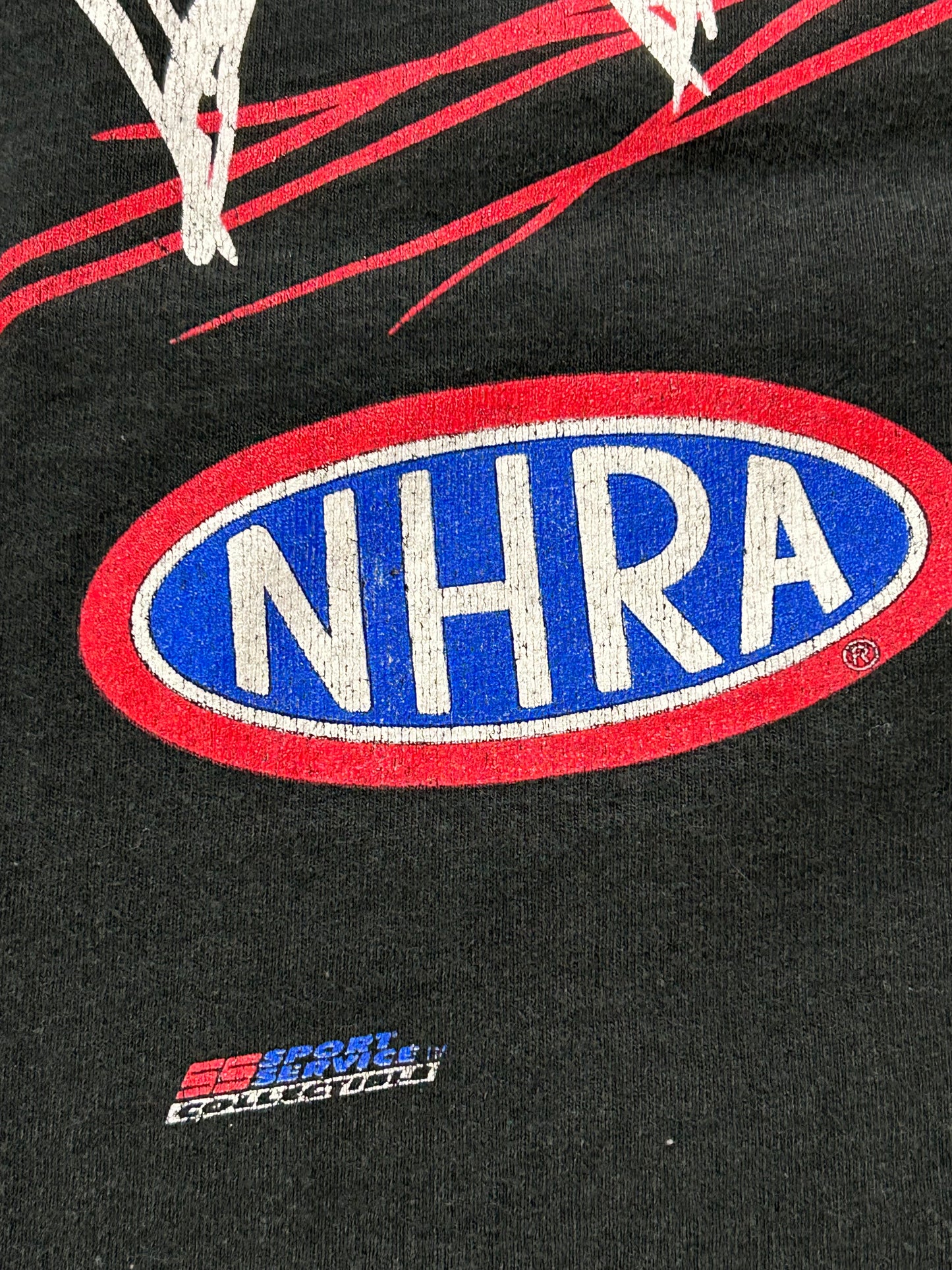 Vintage Stone Cold Steve Austin 3:16 WWF Attitude Racing NHRA Double Sided Tee 2XL 27.25x31.5 Inches