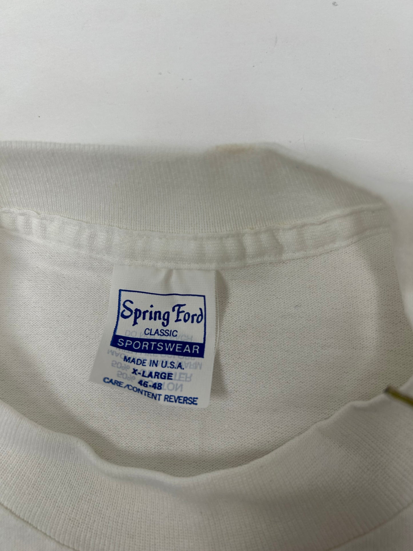 Vintage Sesame Street 27th Season TV Show Promo Tee 1995 Autographed As Is XL 23.5x29.25 Inches