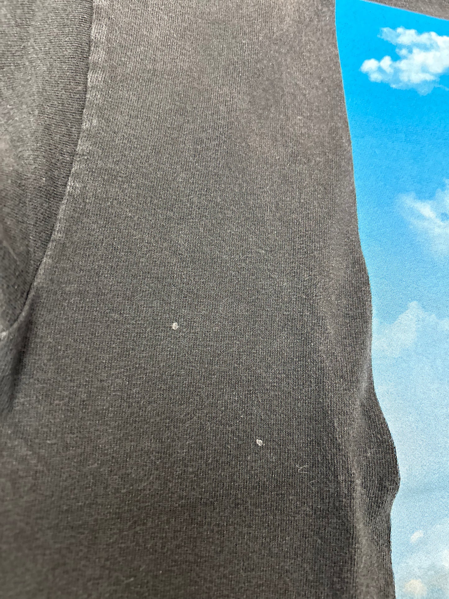 Primitive Skateboards Primitive Above Everything Bear Clouds Graphic Tee Large 21.5x28.75 Inches Black As Is