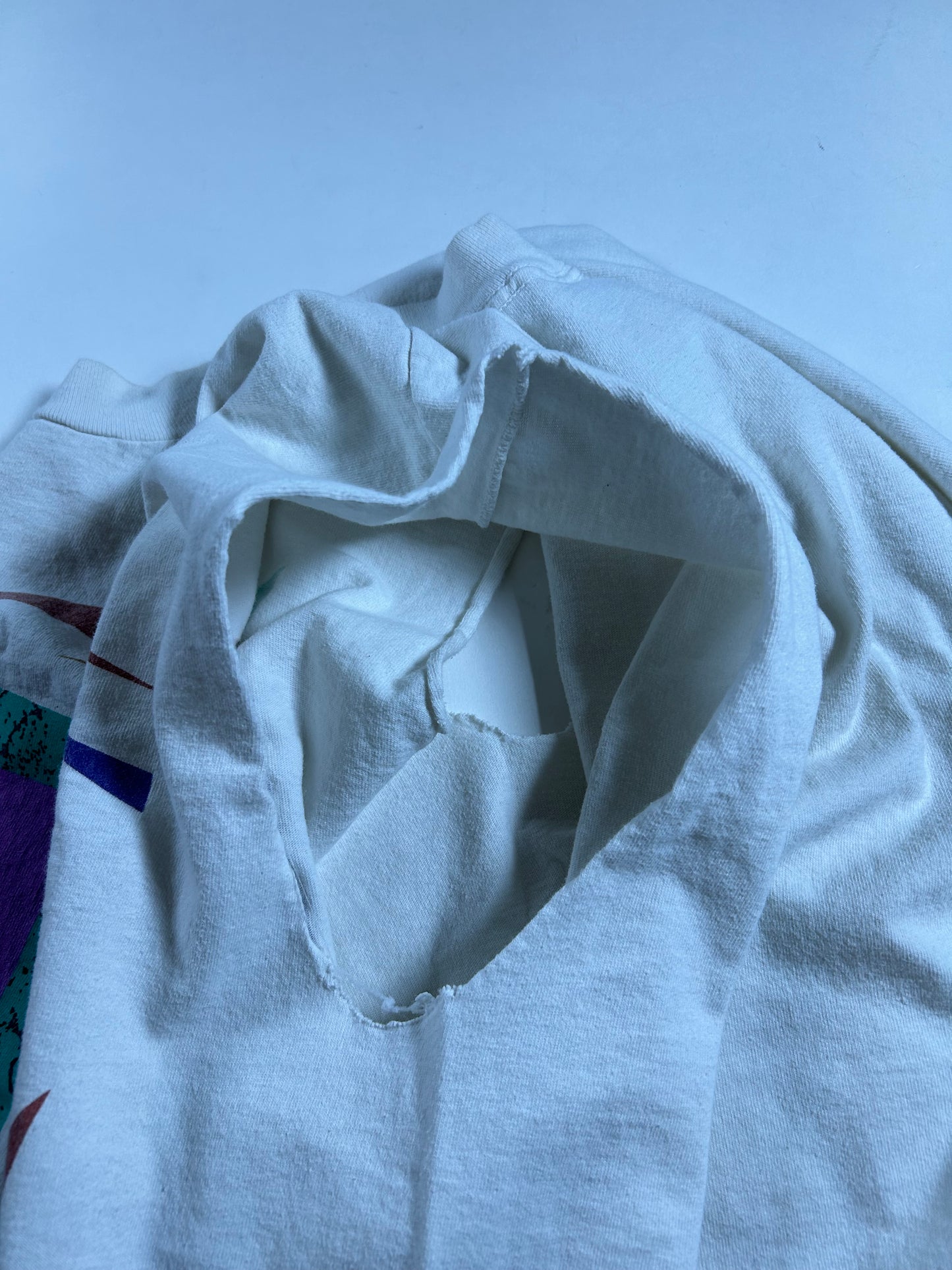 Vintage Salem Sportswear NBA Stay In School Celebration Phoenix Arizona 1995 Sleeveless XL 24.5x29.5 Inches Chopped Sleeveless Tee