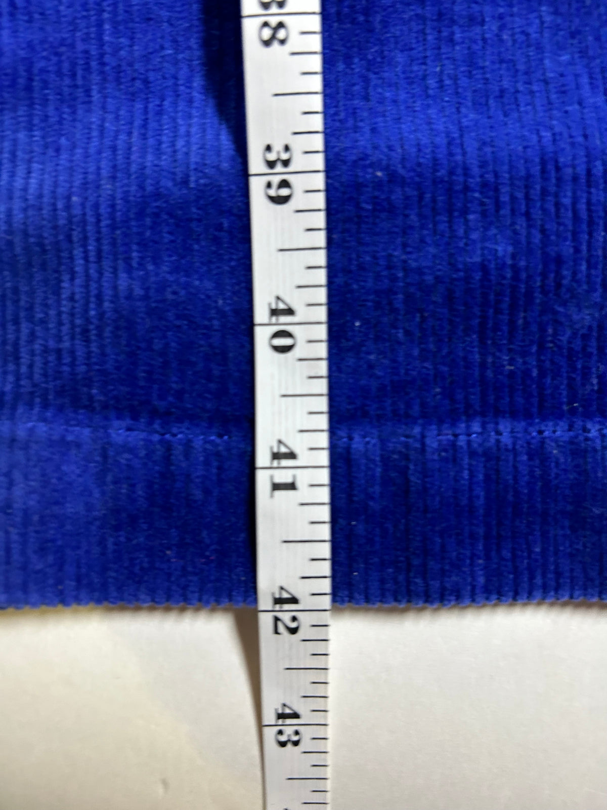 Vineyard Vines Corduroy Slim Stretch Breaker Pants 34x32 Royal Blue Preppy 2015 About 18x42 Inches