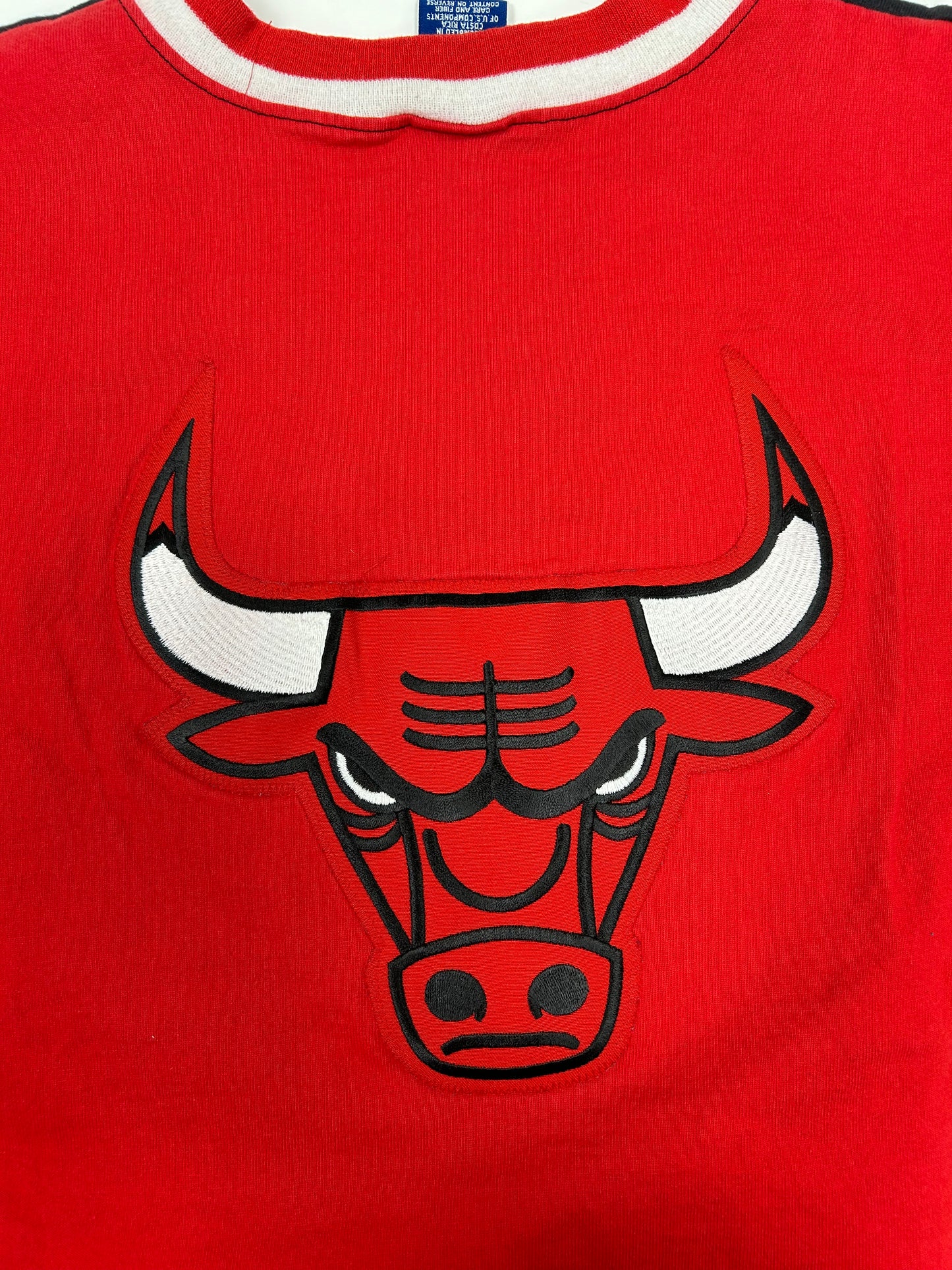 Vintage Chicago Bulls NBA Official Shooting Shirt Champion Basketball 2XL Jordan