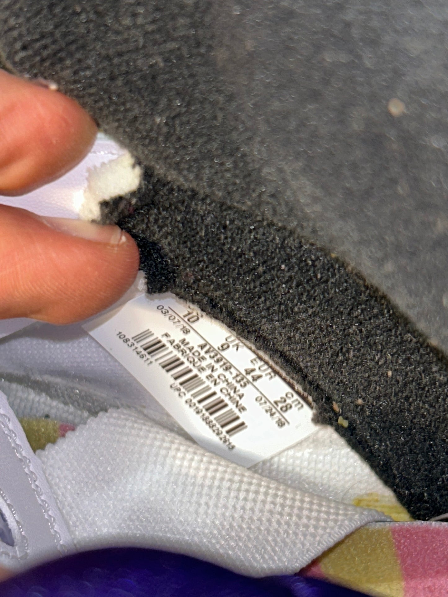 2018 Nike Air Jordan Retro 5 Grape Fresh Prince NRG Size 10 Very Will Smith Worn Twice Great Condition