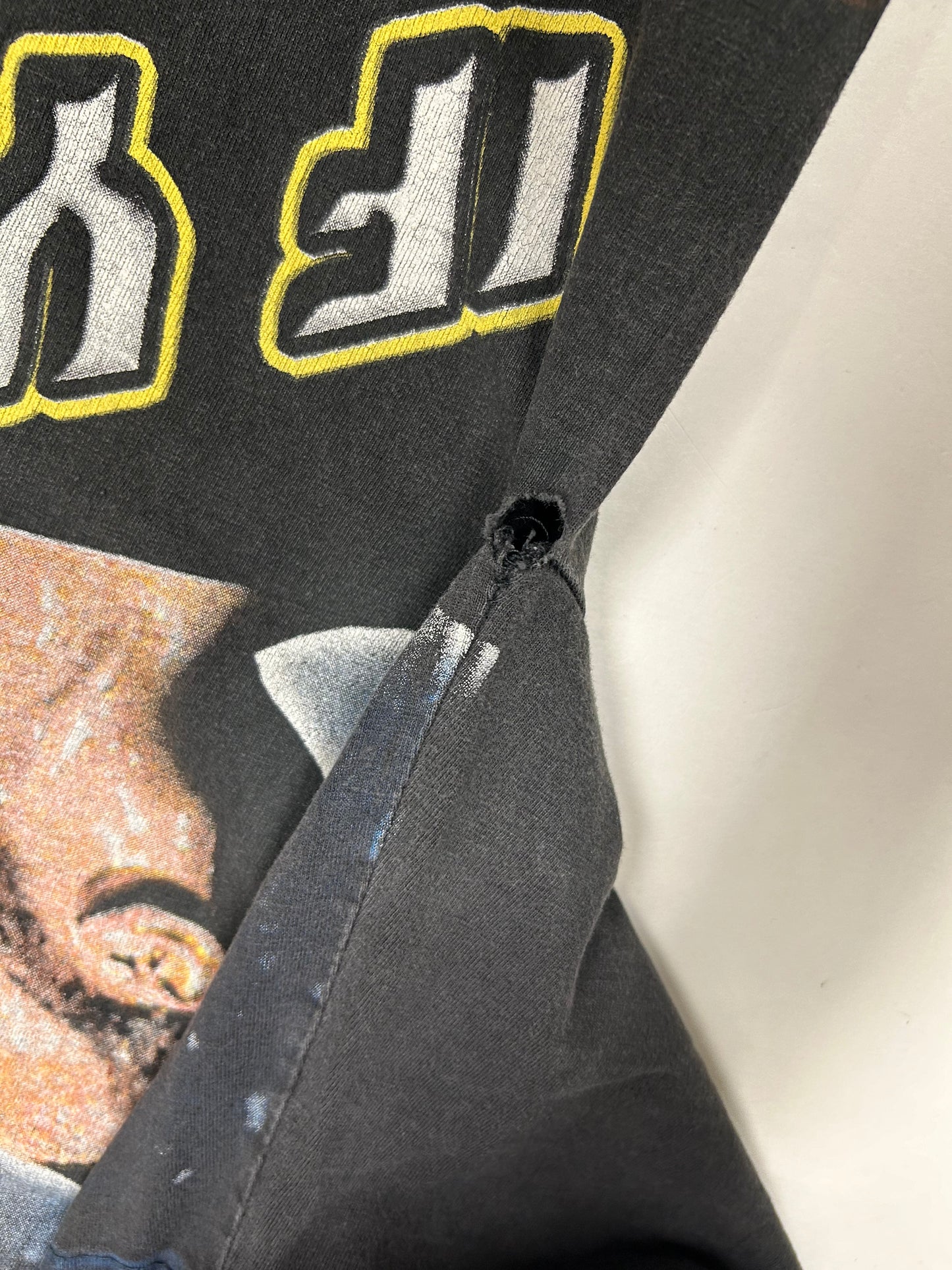 Vintage WWF The Rock Tee “If You Smell What The Rocks Cooking” Shirt Large 22.25x30 Inches AOP Rare