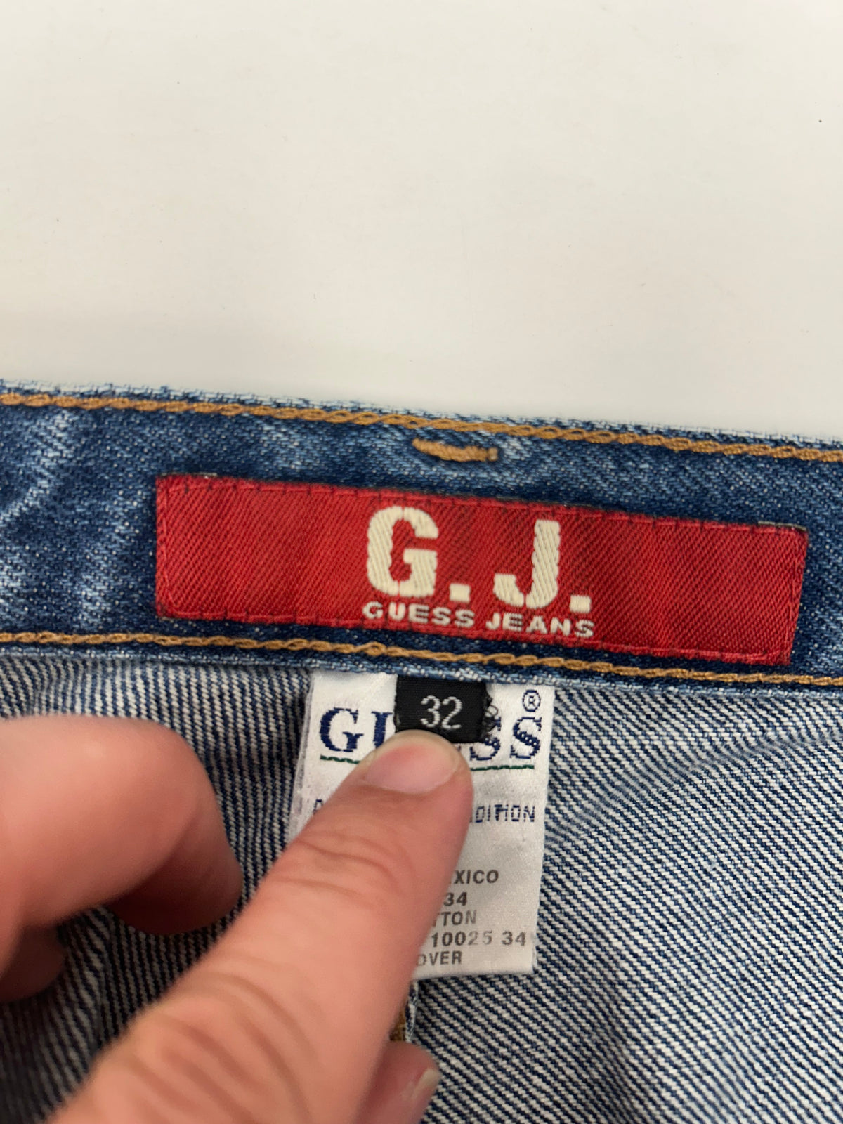 Guess Men’s Workwear D67-62W Carpenter Jeans Baggy Loose Fit Tagged 32 16x44.75 Inches
