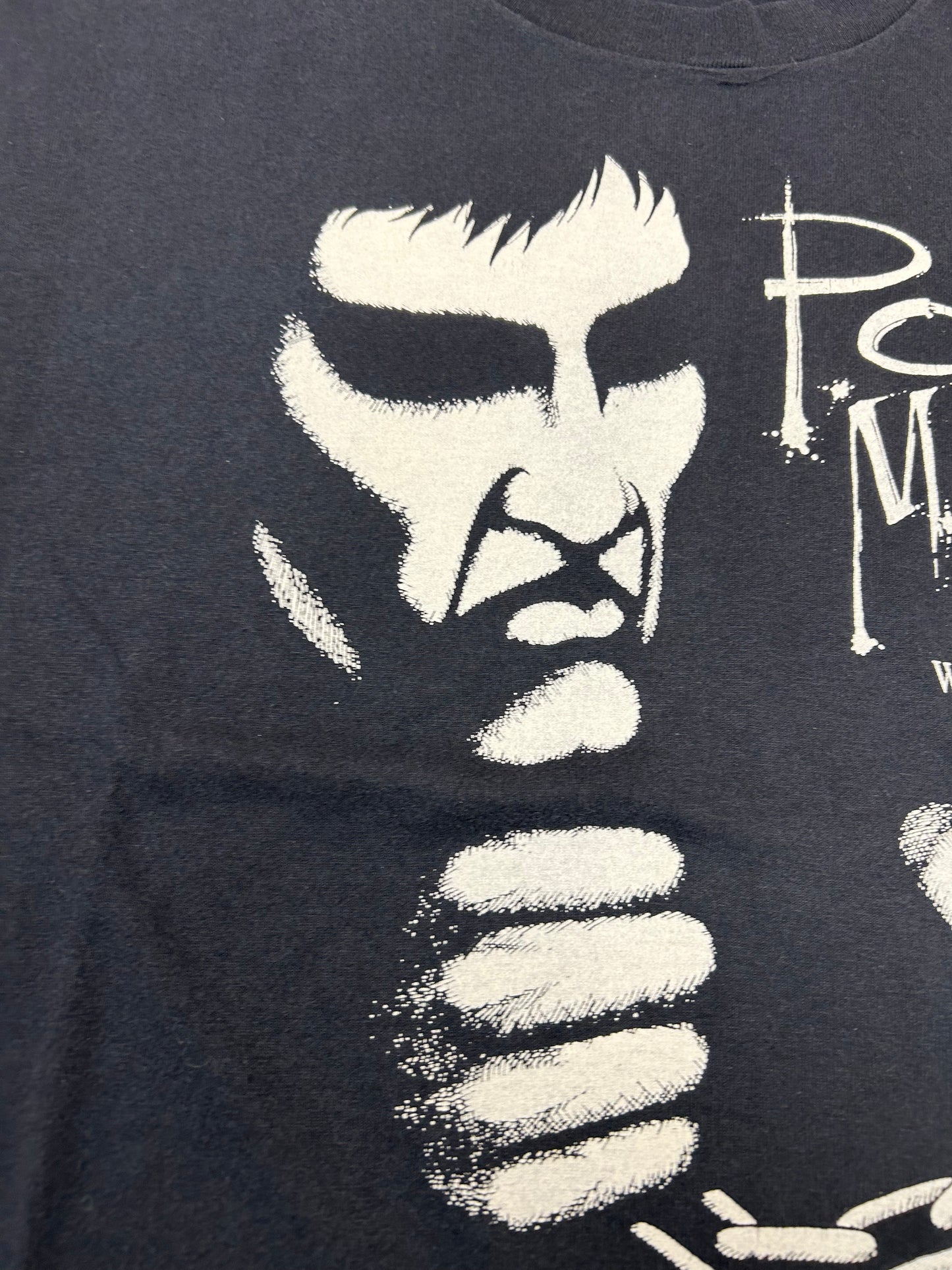 Vintage 90s Pow Mia We Remember War Tee Large