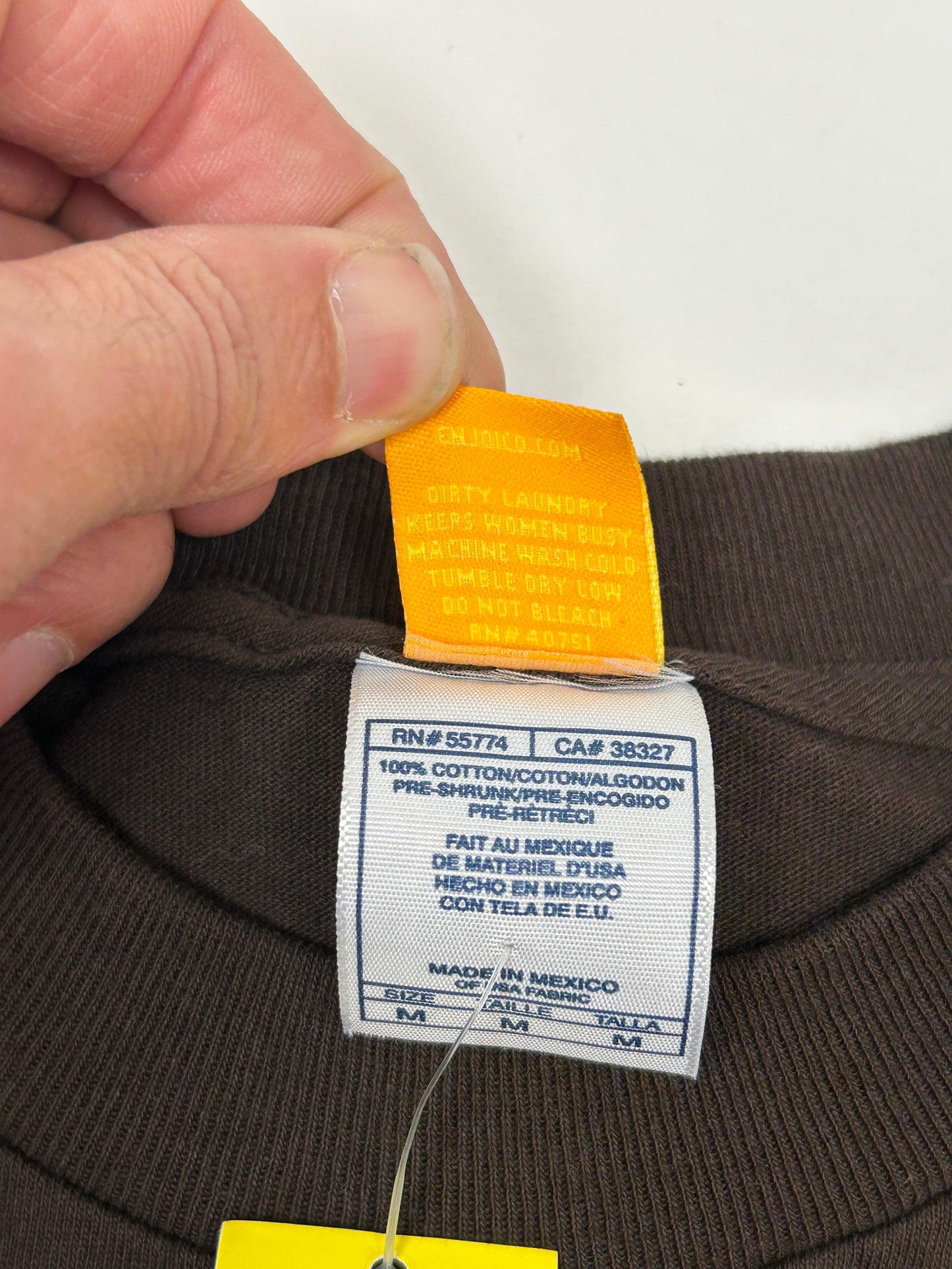 Vintage Enjoi Skateboards Panda S/S Graphic T-Shirt Skate Tee Medium 20.25x29.75 Inches Y2K New With Tag