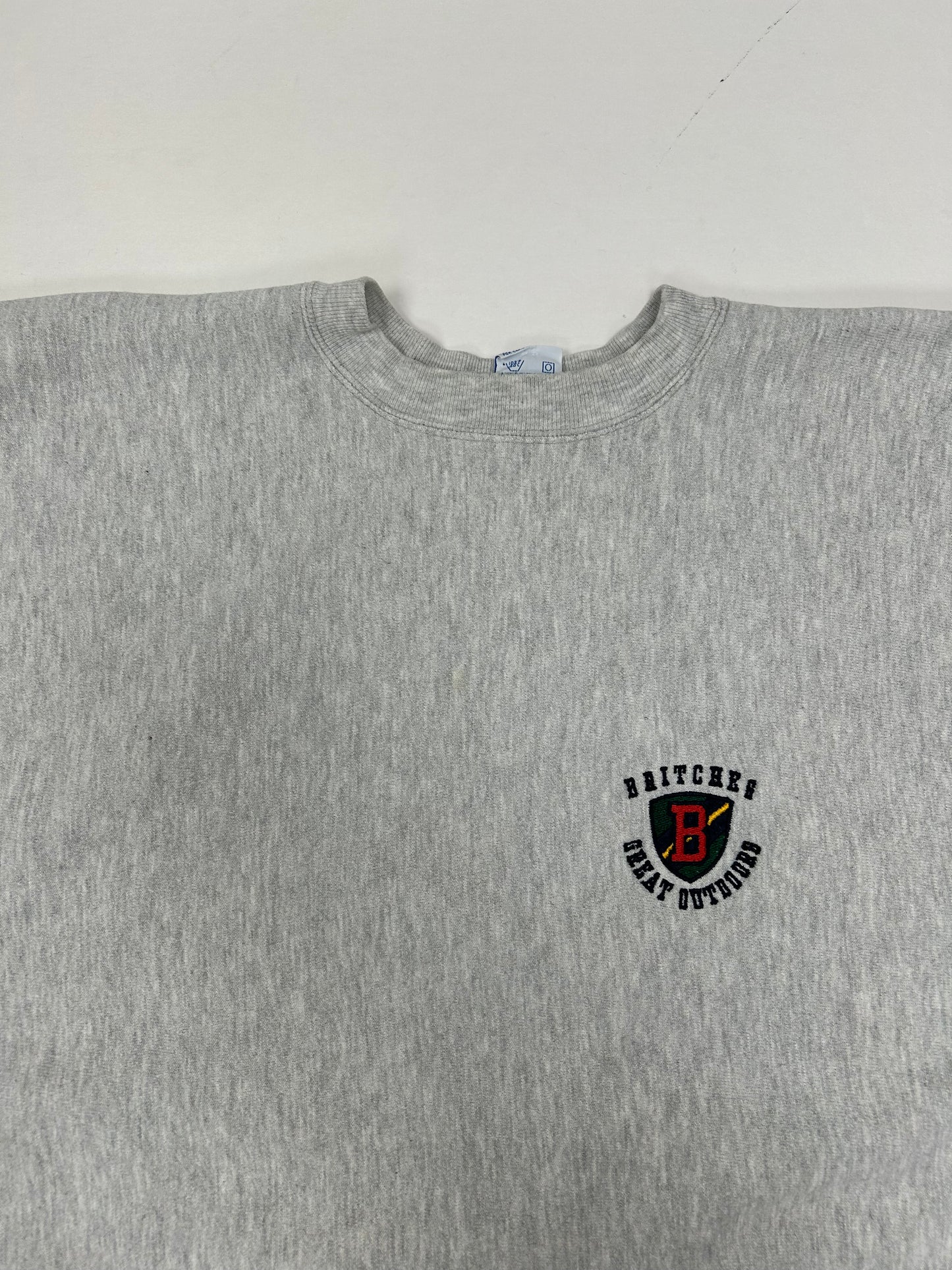 Vintage Britches Great Outdoors Champion Reverse Weave Crewneck Sweatshirt XL/L 24.25x31.75 Inches