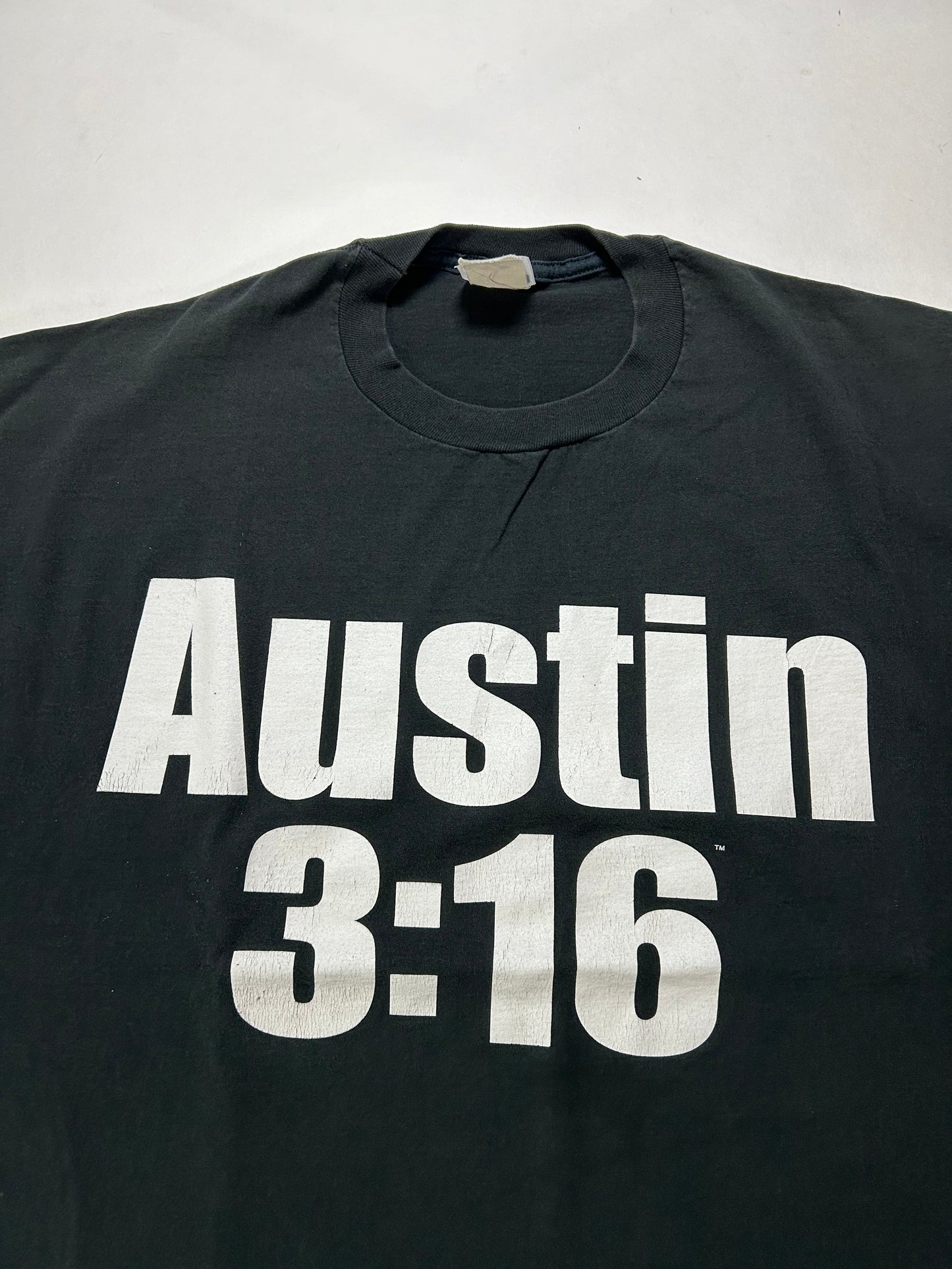 Vintage Stone Cold Steve Austin 3:16 WWF Attitude Racing NHRA Double Sided Tee 2XL 27.25x31.5 Inches