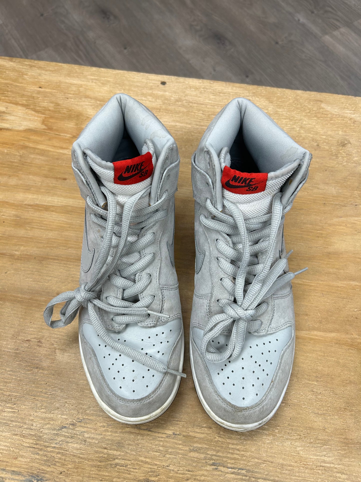 2007 Nike SB Dunk High Pee Wee Herman Size 10 Used As Is No Box