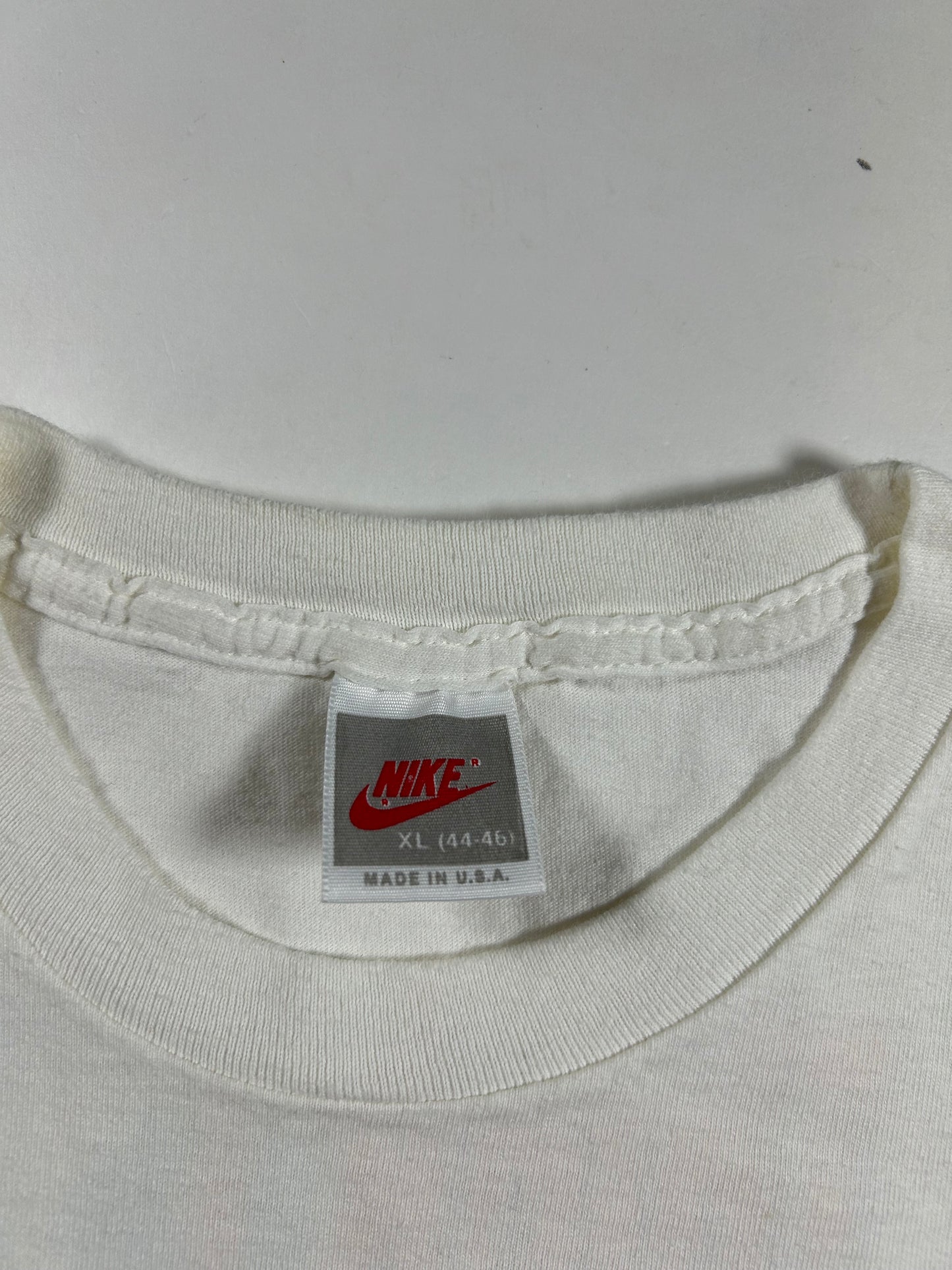 Vintage 90s Nike Super Dave I Think I Broke My Broke My Brain Dave Osborne Tee XL 23x30 Inches White