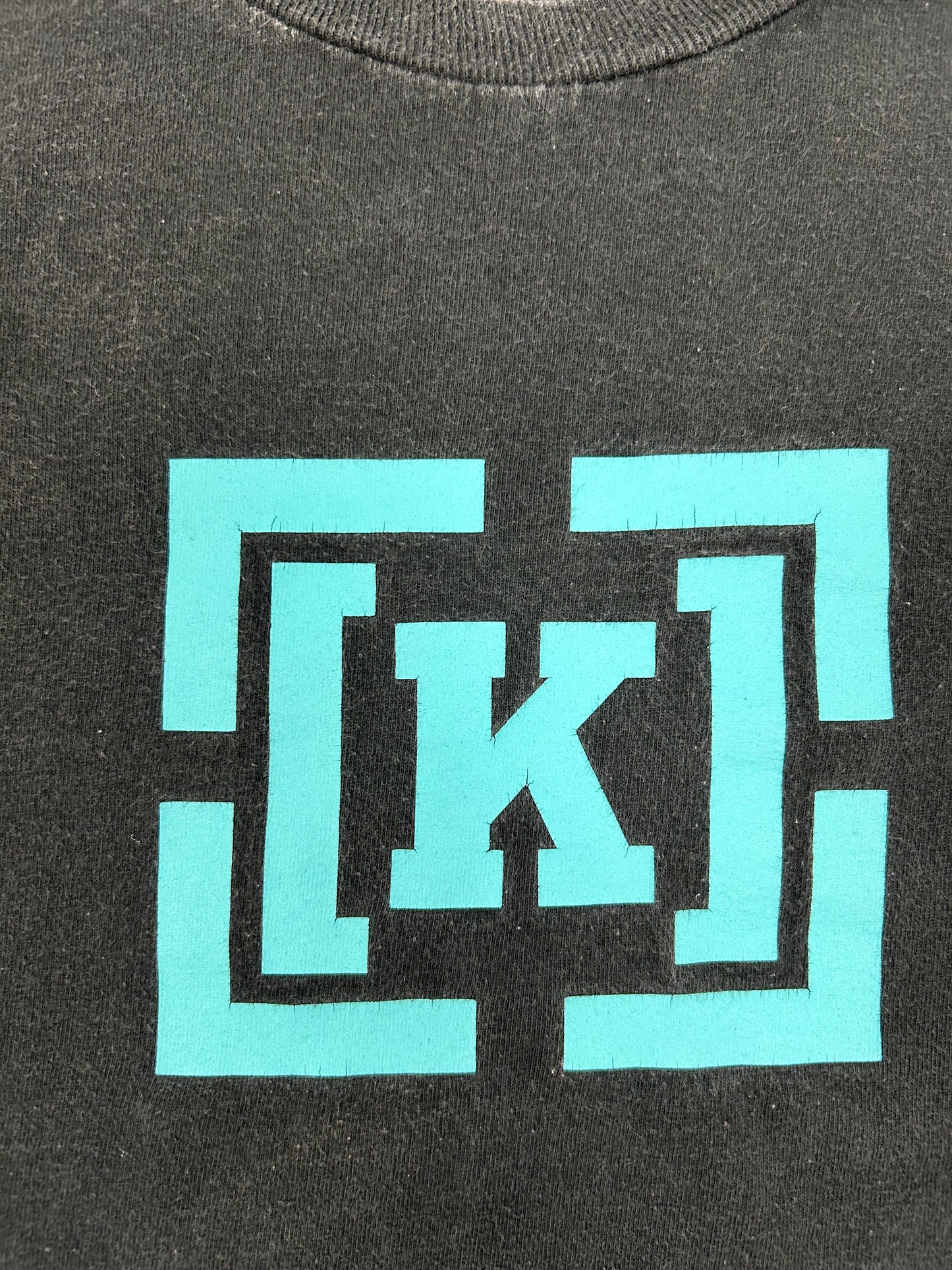 Vintage 00s KR3W K Staple Logo Tee XL Faded & Worn In