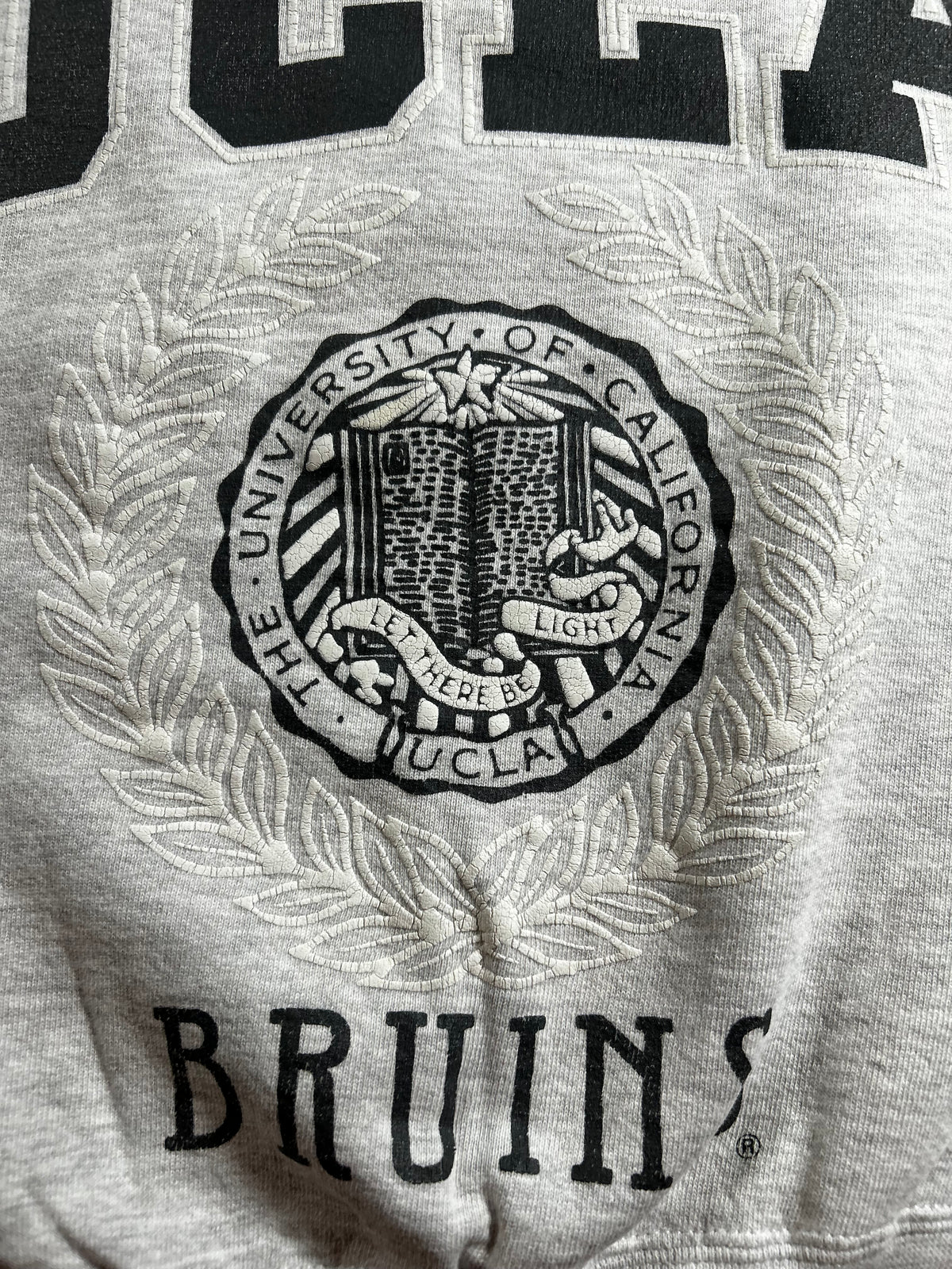 Vintage Russell Athletic UCLA California Los Angeles College Bruins USA Crewneck Medium 22x25.5 Inches As Is