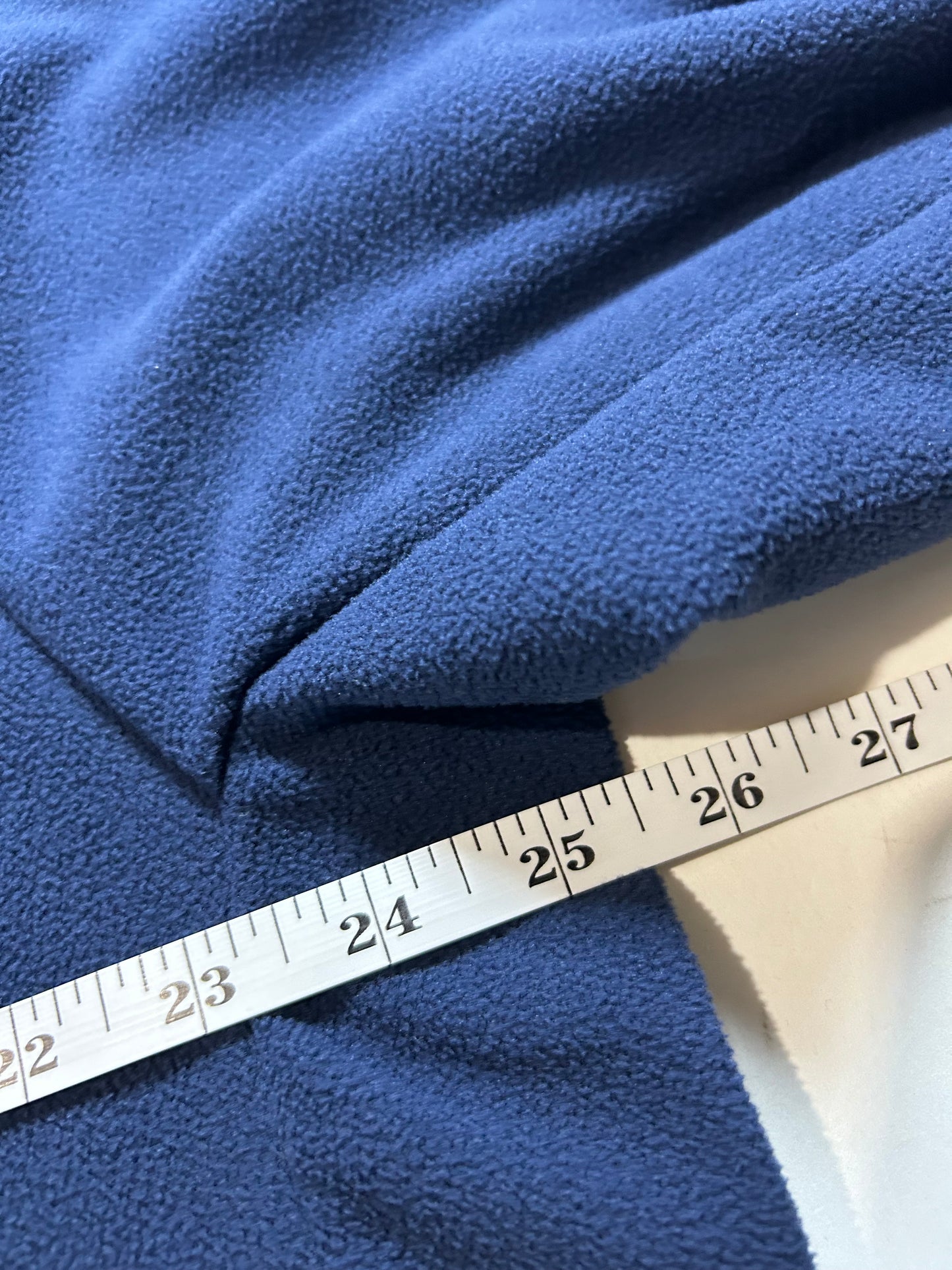 Vintage 2000s Nike University Of Michigan Therma-Fit Pullover Fleece Large 25.5x32.5 Inches Navy