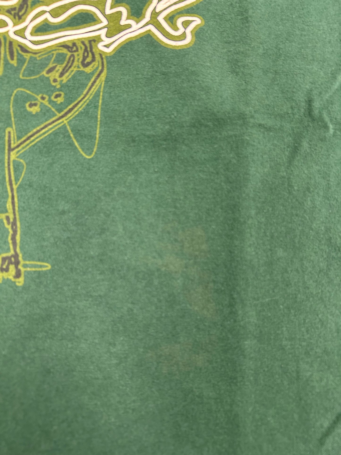 Vintage Seal 1995 Tour Pop Music Band Tee XL 23.5x31 Inches Green London